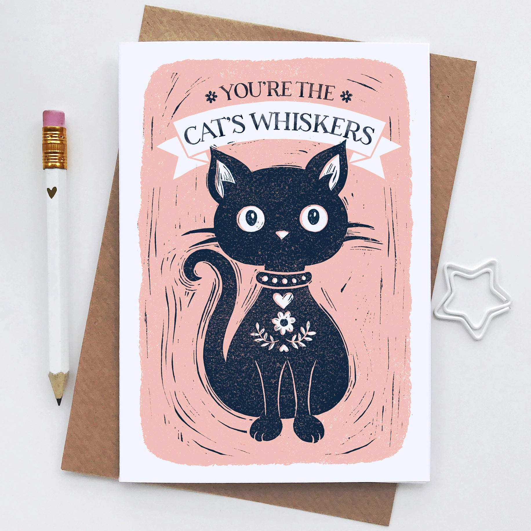 Cat's Whiskers Card