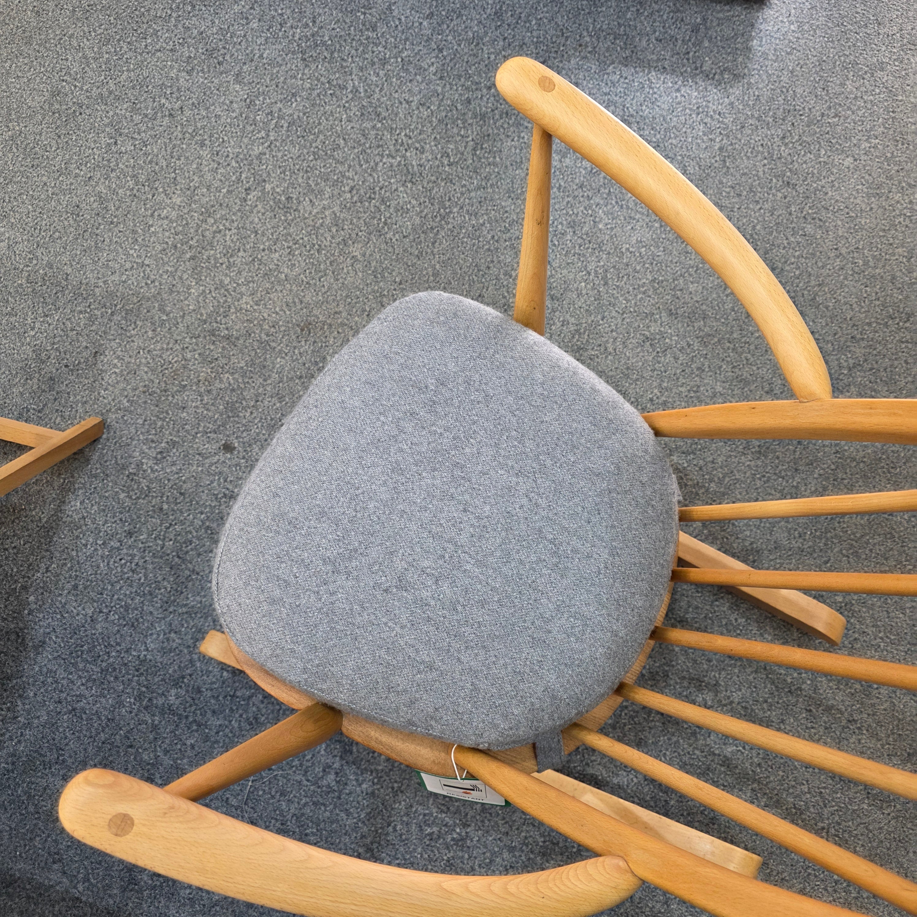 Grey Ercol Rocking Chair