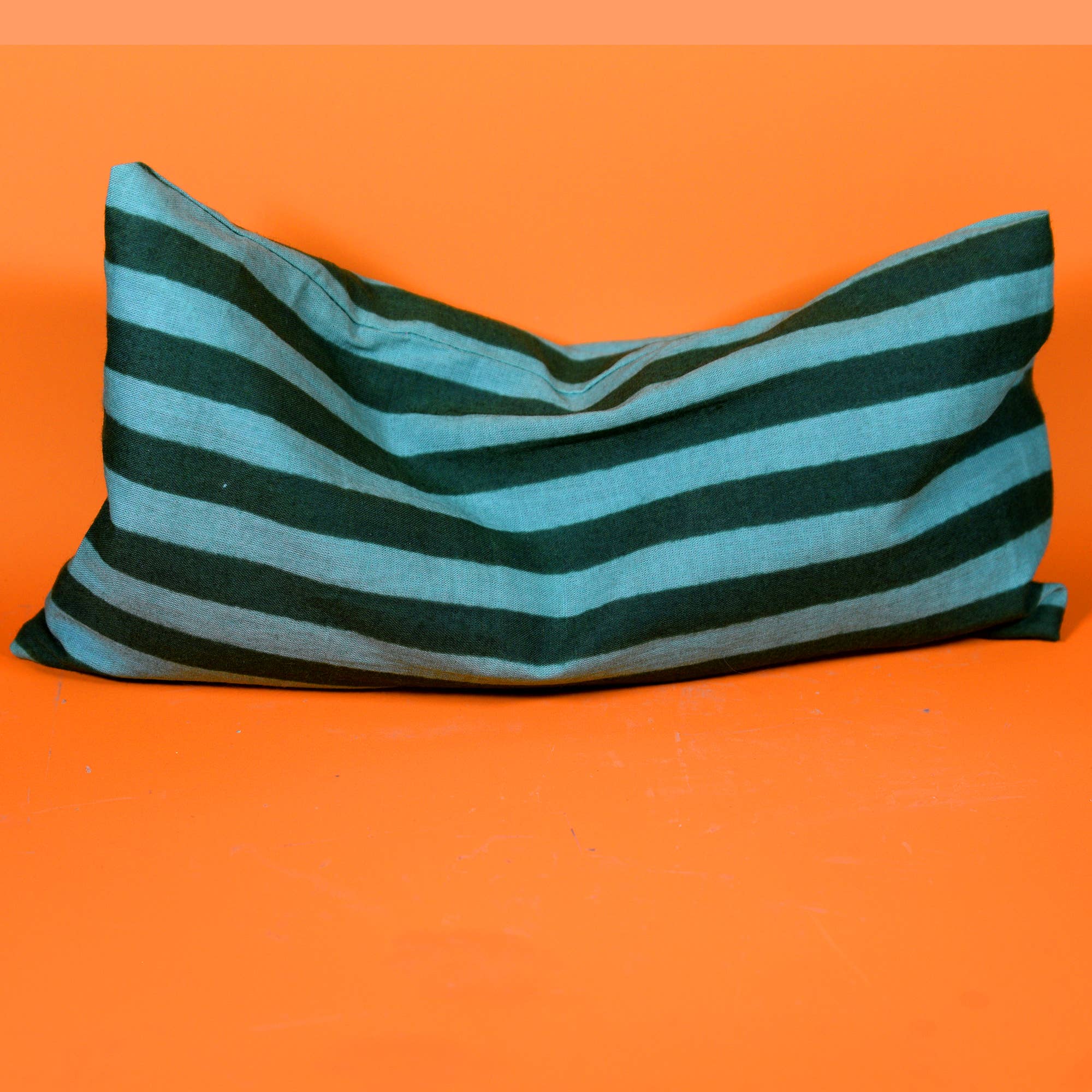 Green Stripe Lavender Eye Pillow