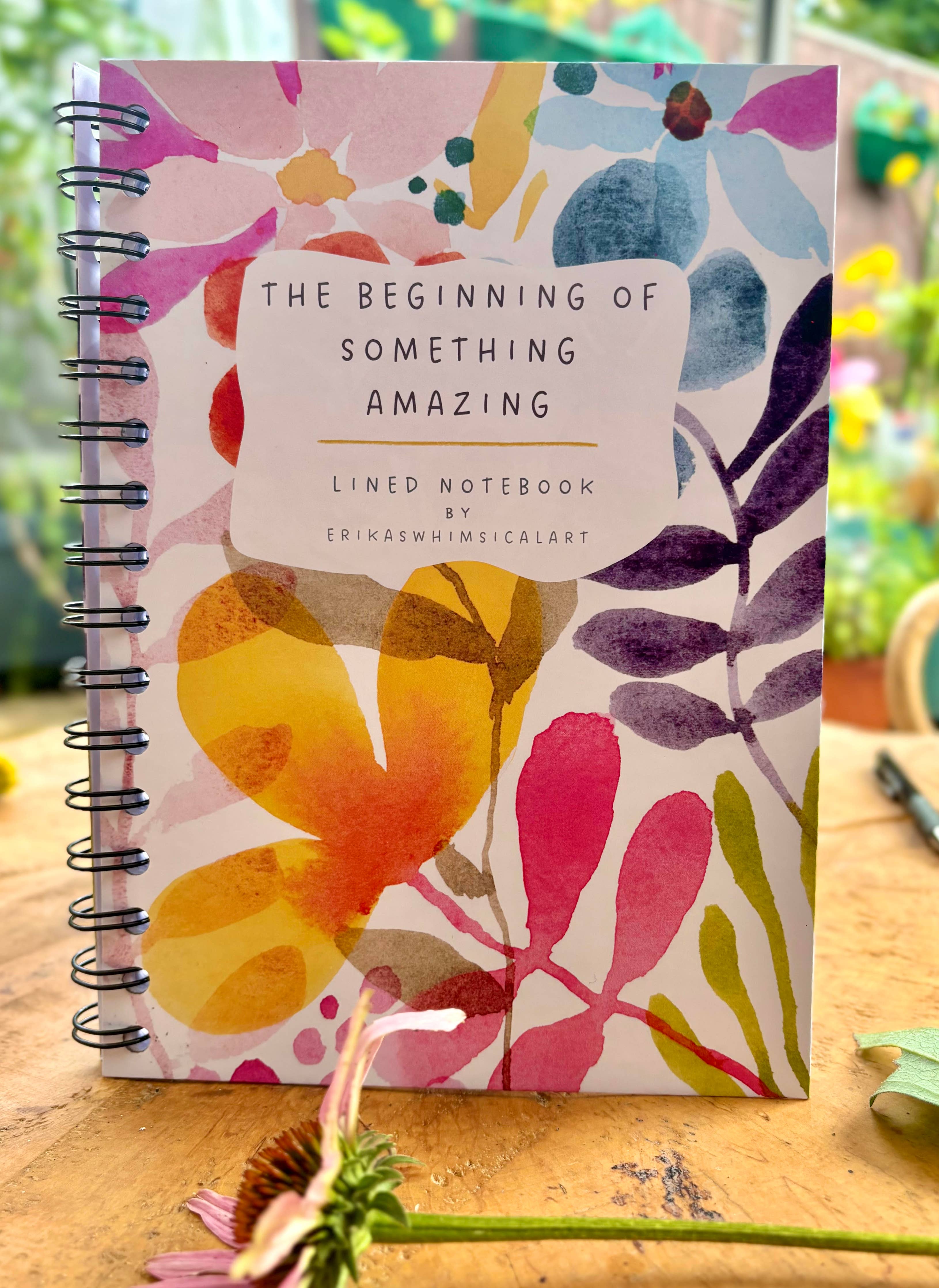 Something Amazing Wire Bound Notebook