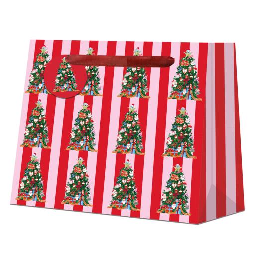 Christmas Tree Candy Gift Bag Shopper