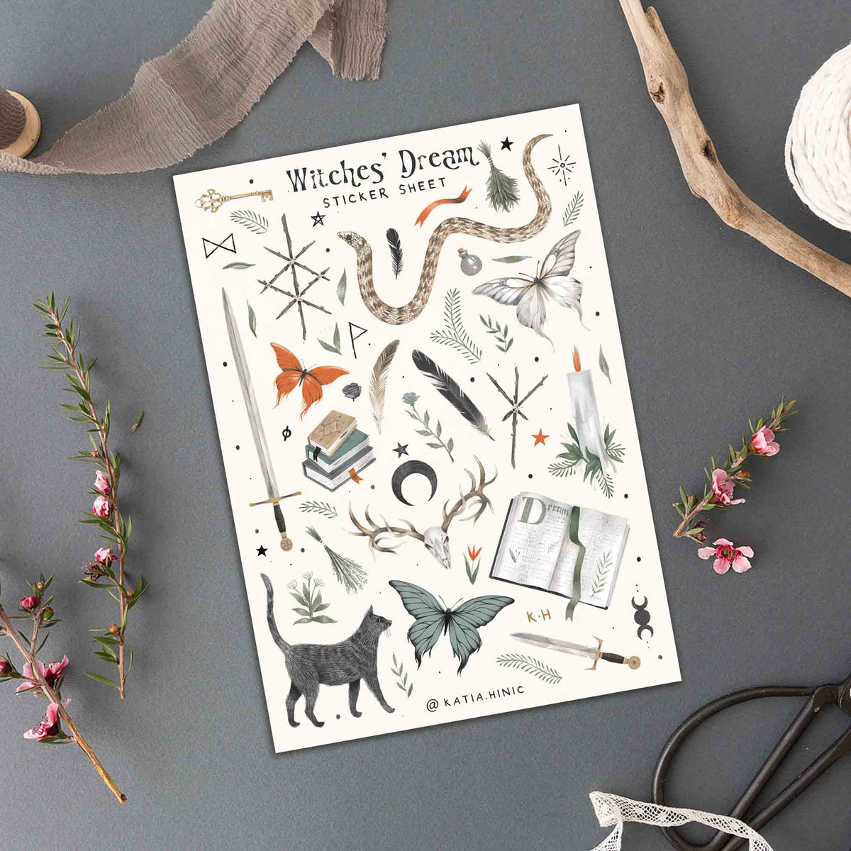 Witches' Dream Sticker Sheet