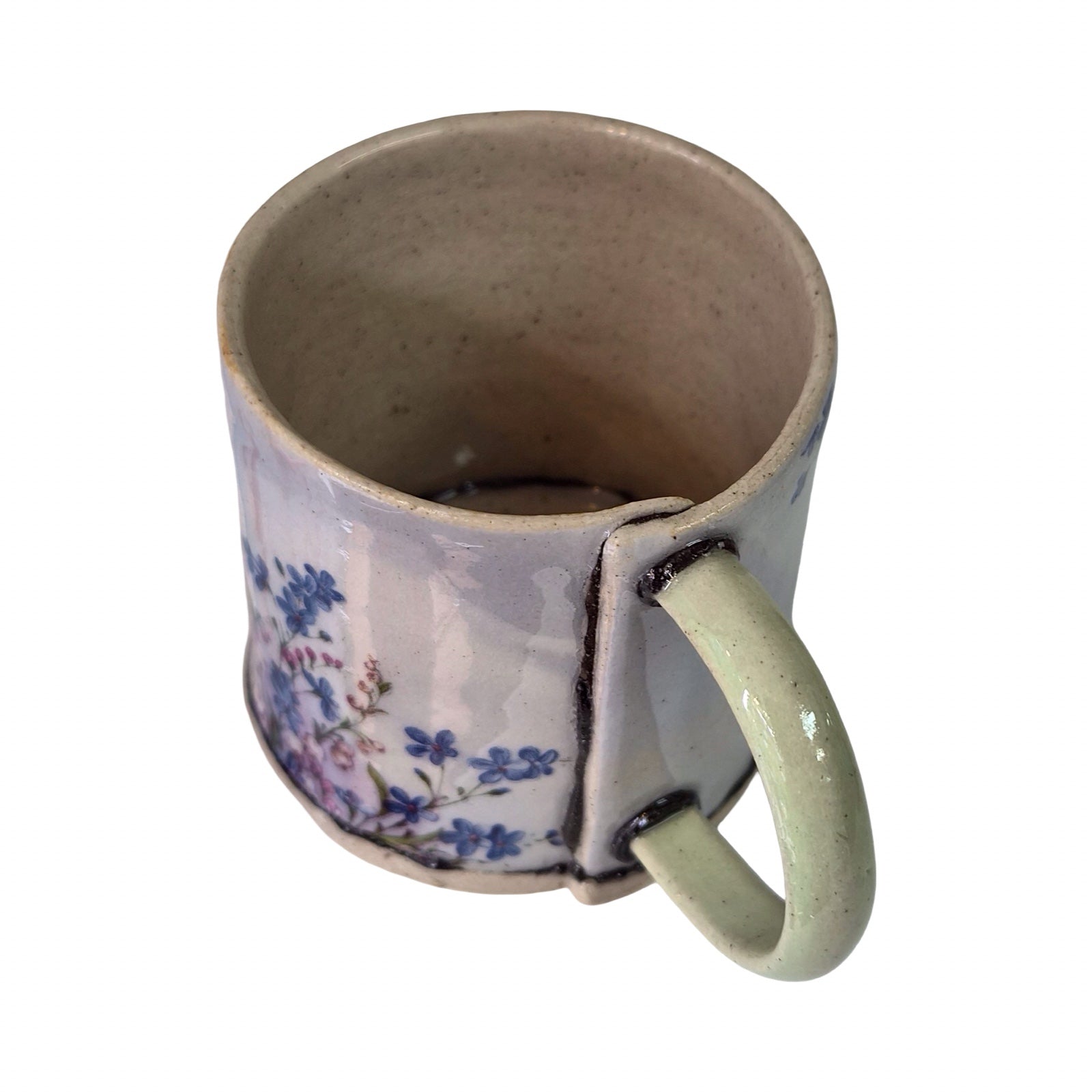 Lilac Floral Espresso Mug