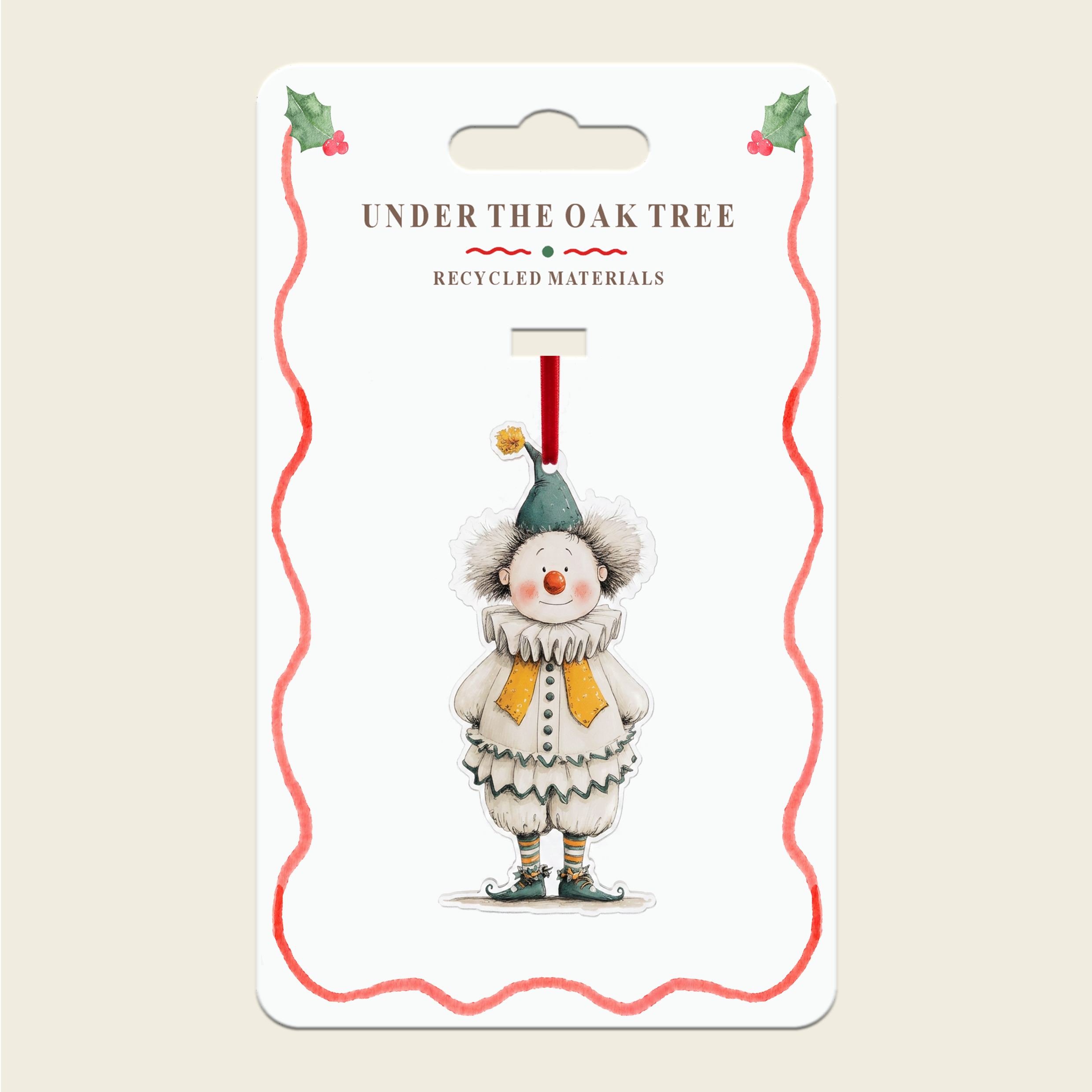 Christmas Tree Decoration - Whimsical Circus theme 21