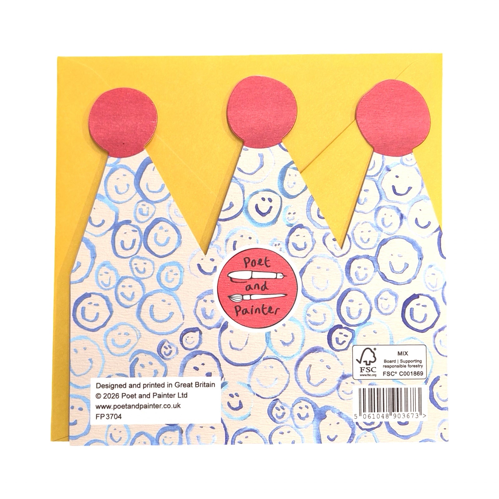 9th Birthday Children's Crown Card