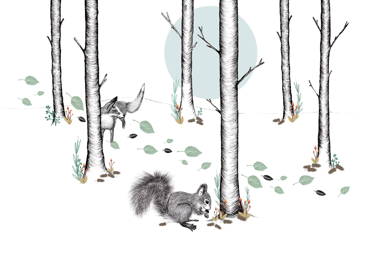 Woodland Candle Cover
