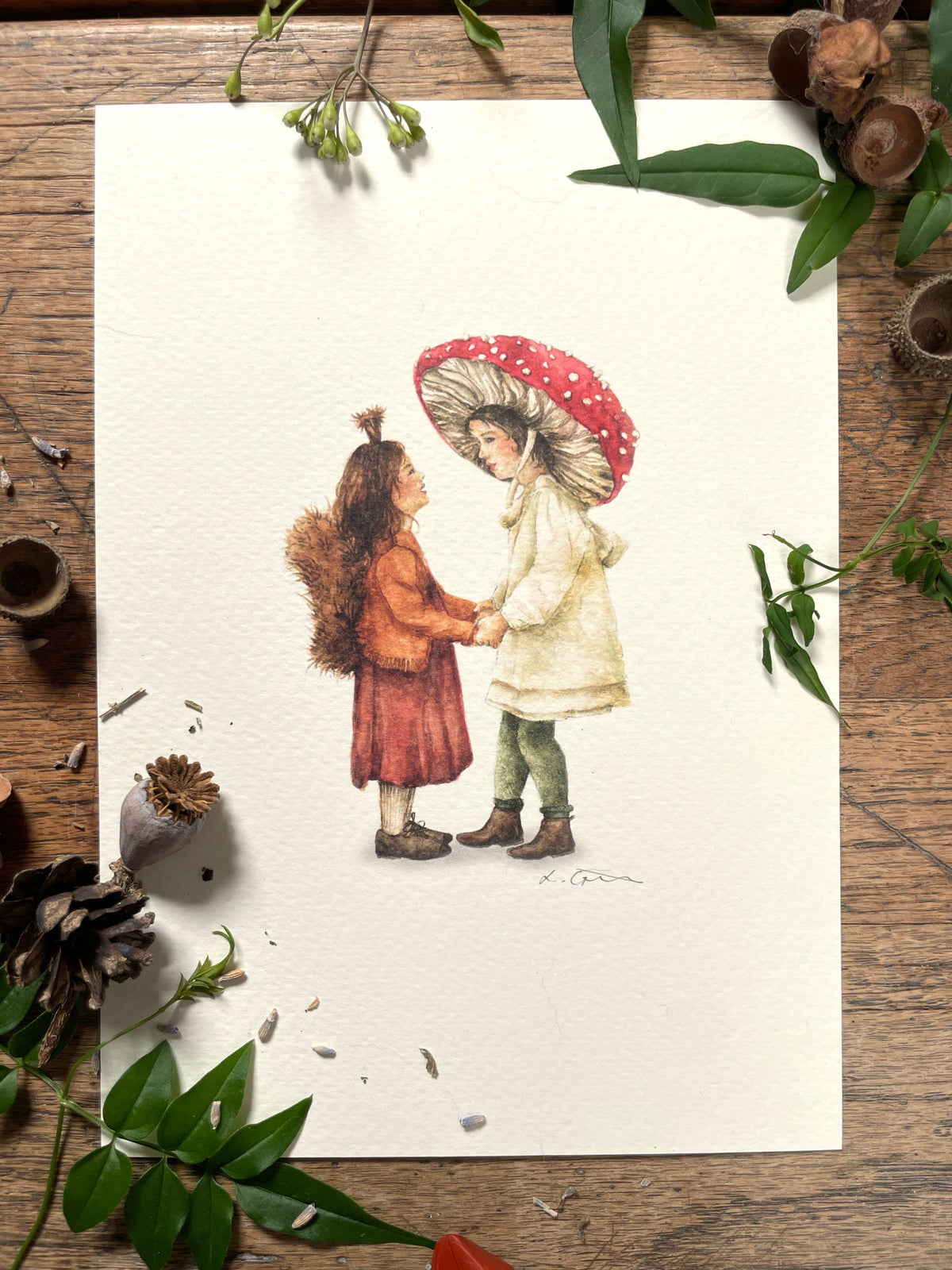 Woodland Dreamers Mini Print