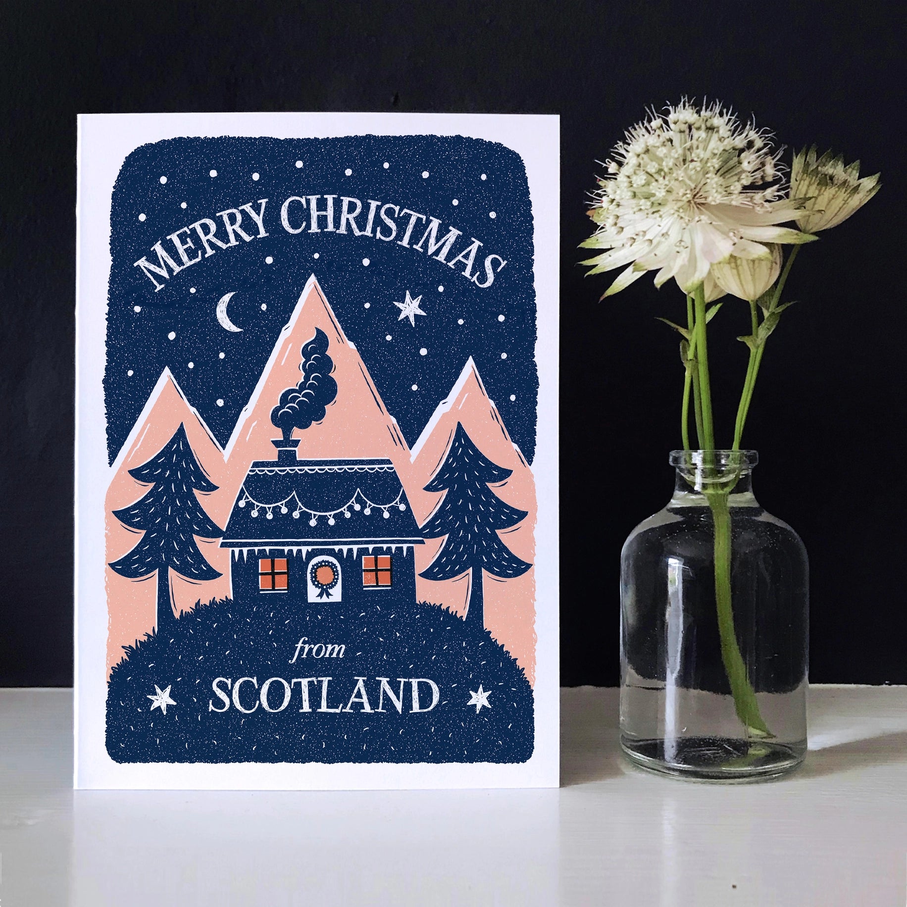 Merry Christmas From Scotland Card