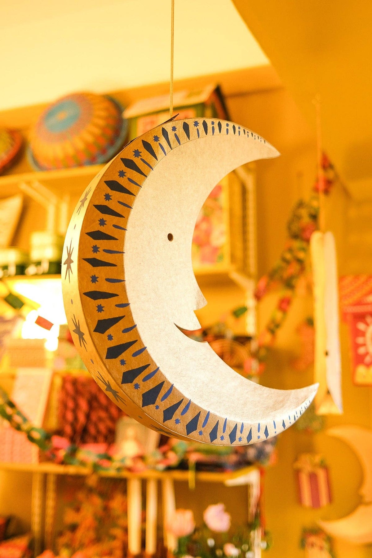 Golden Moon Decoration Large
