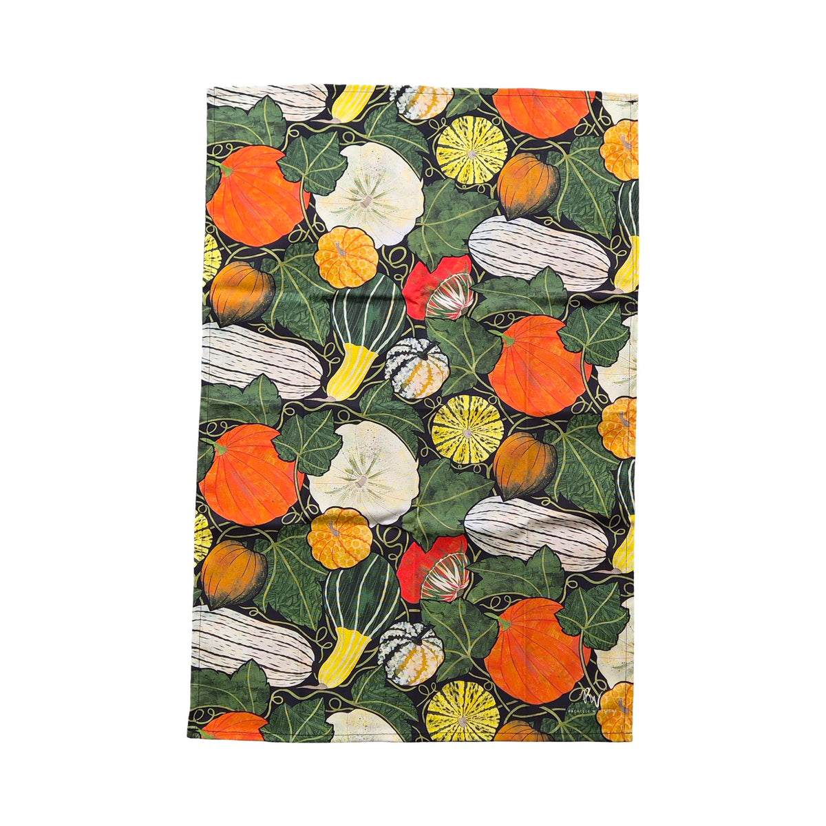 Pumpkin and Squash Tea Towel