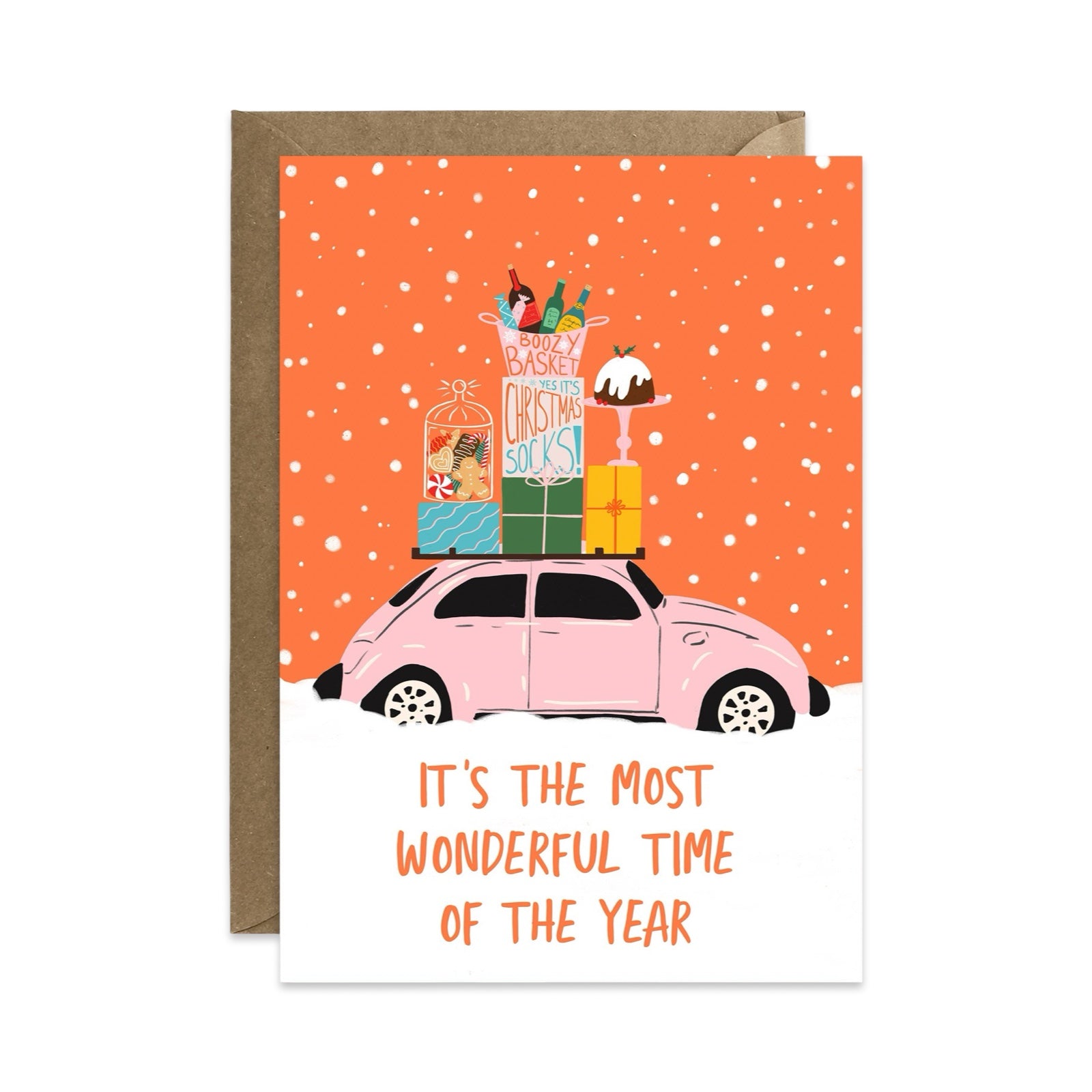 Most Wonderful Time Christmas Card