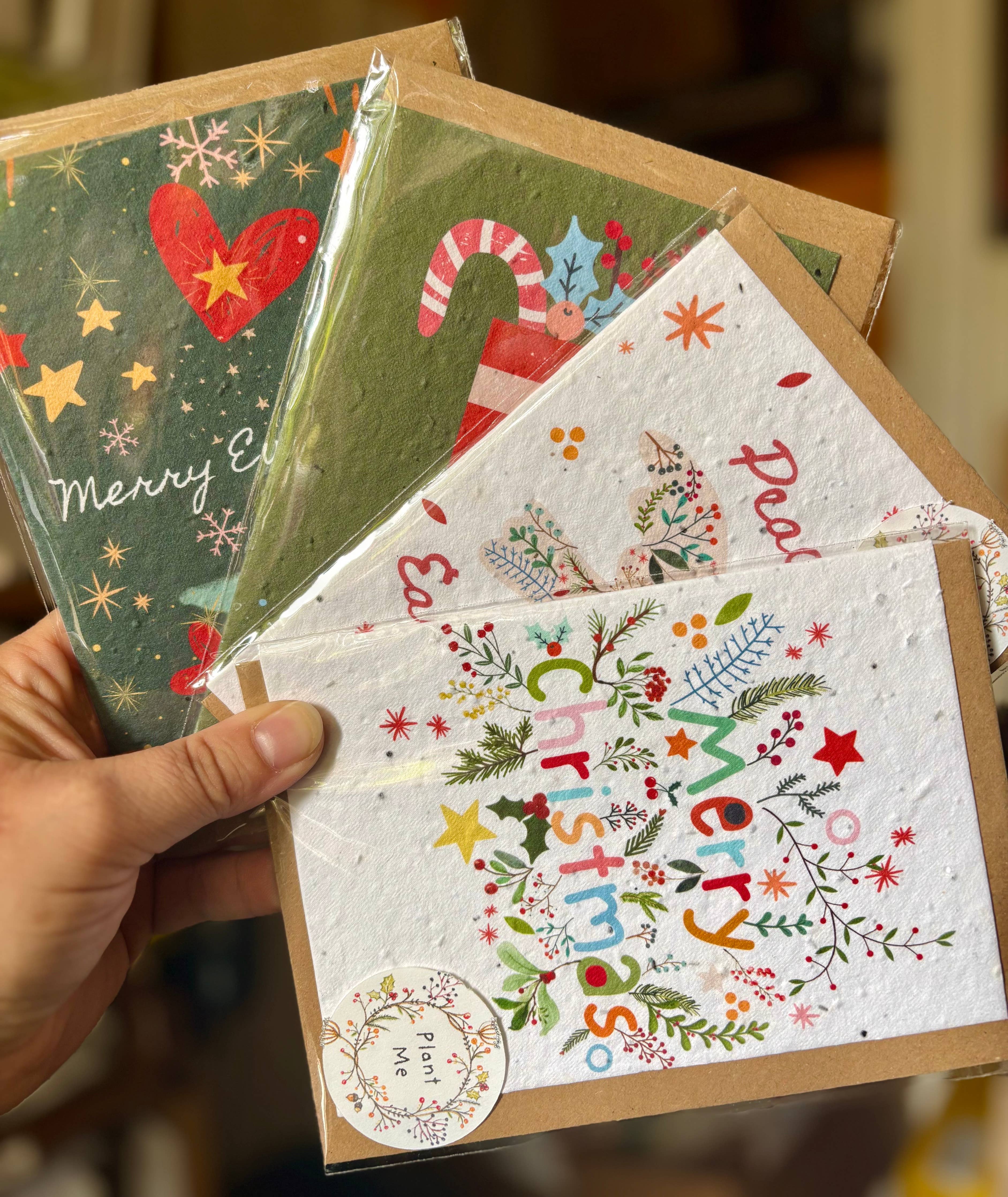 Merry Christmas Plantable Card