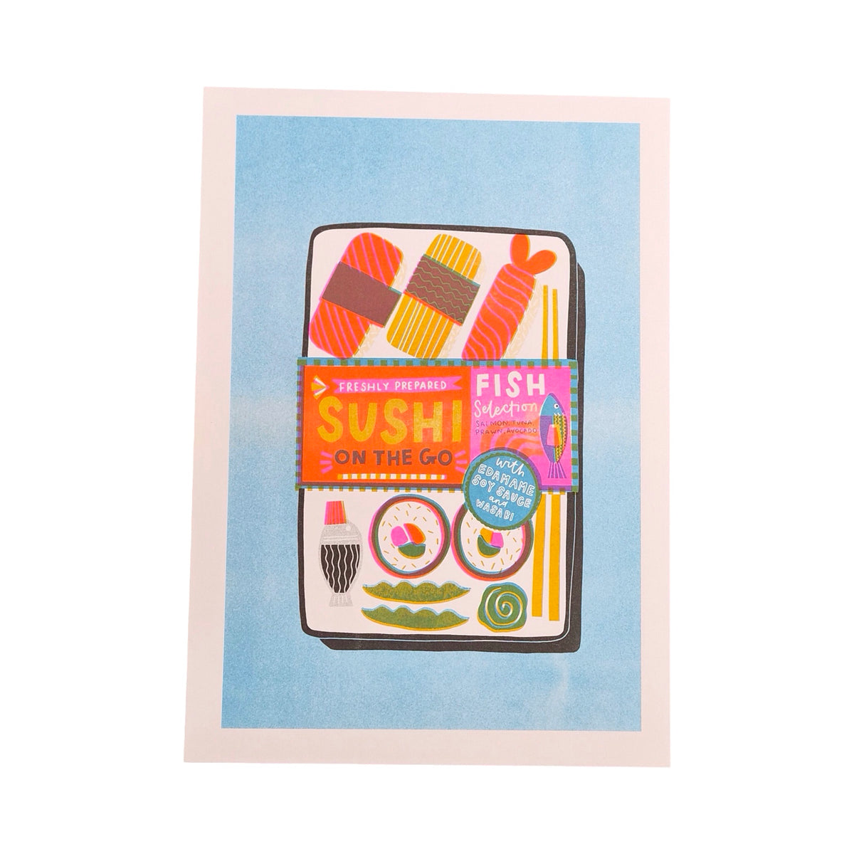 Sushi Box Print