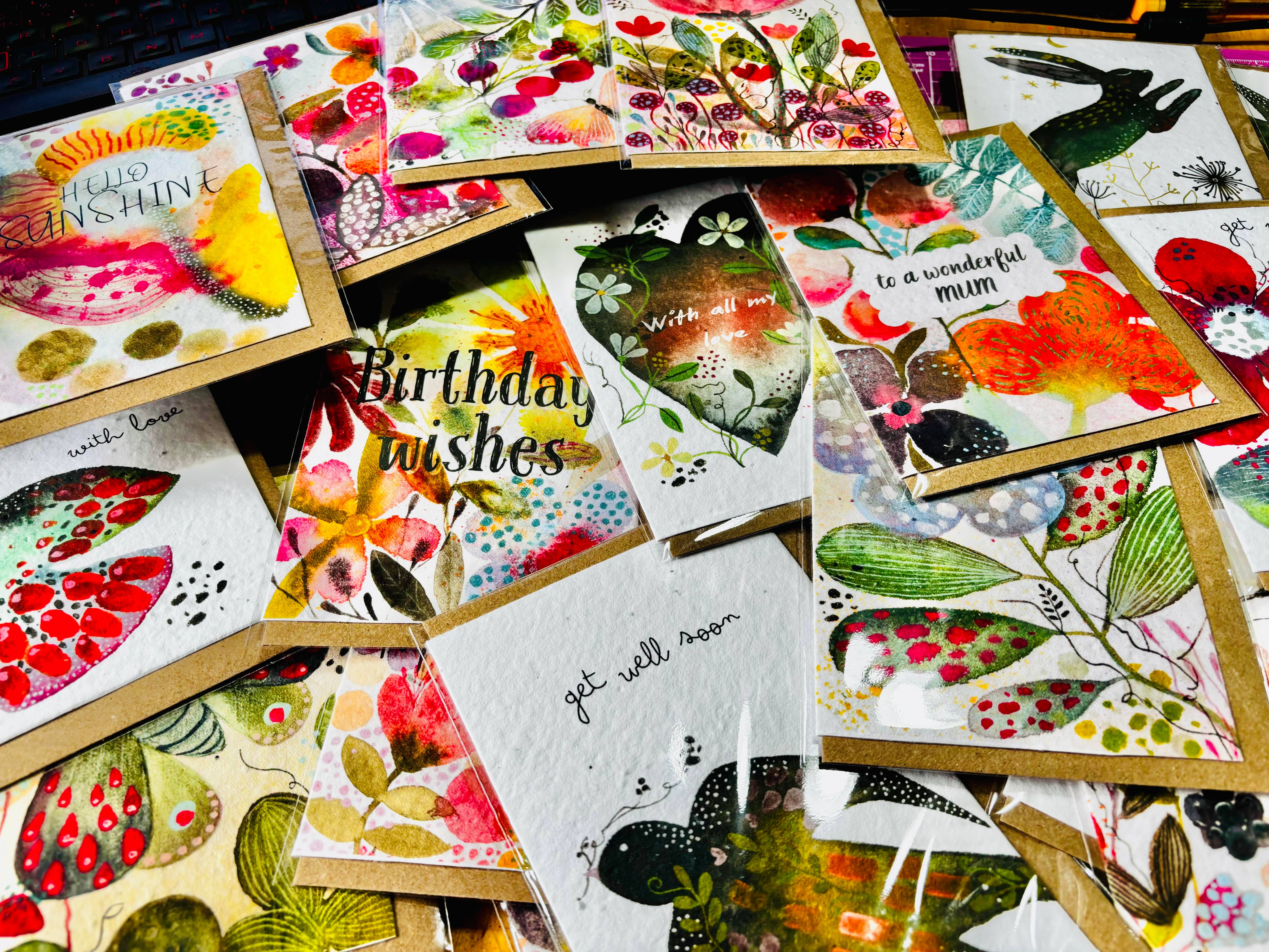 Meadow Flowers Mother's Day Plantable Card