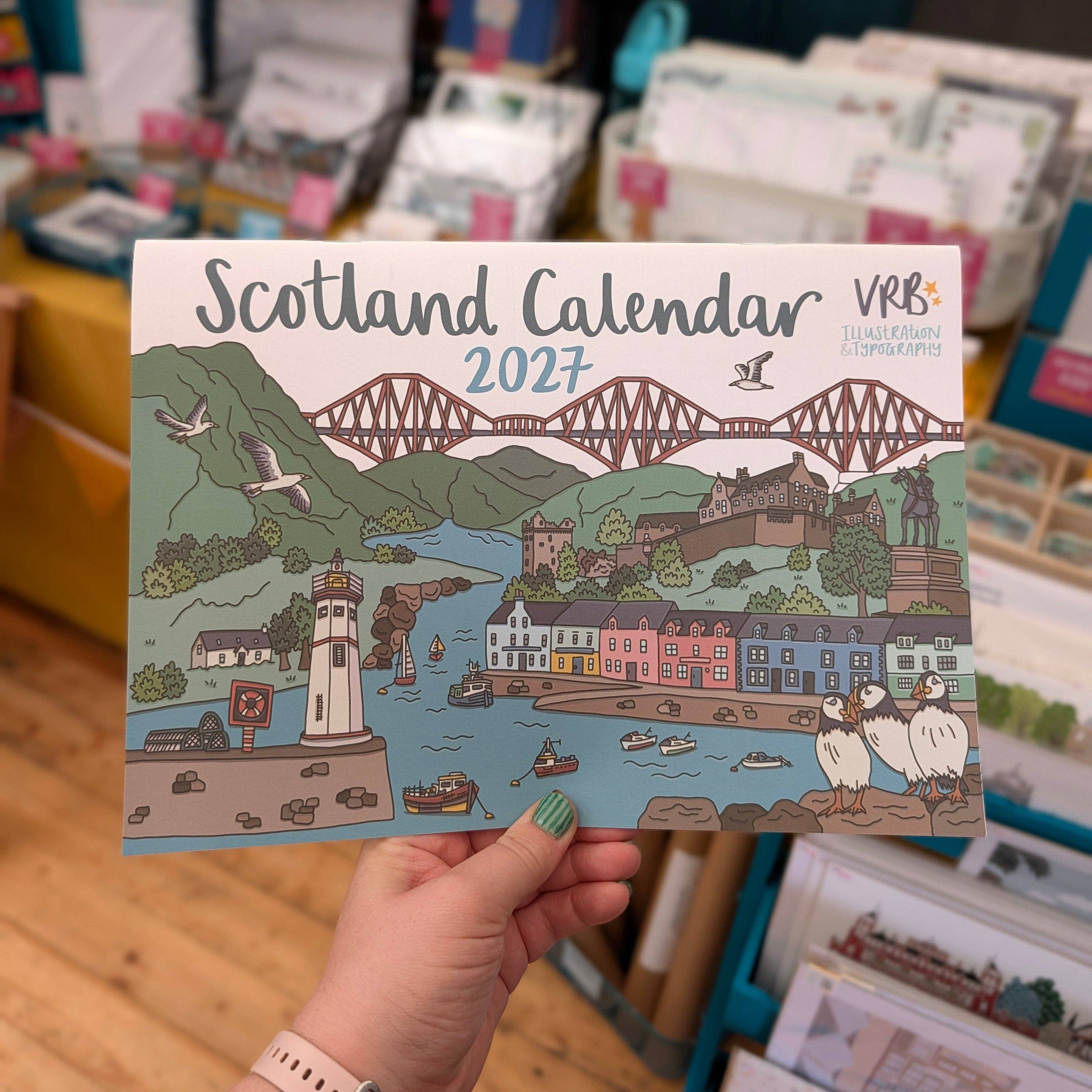 2027 Scotland Calendar