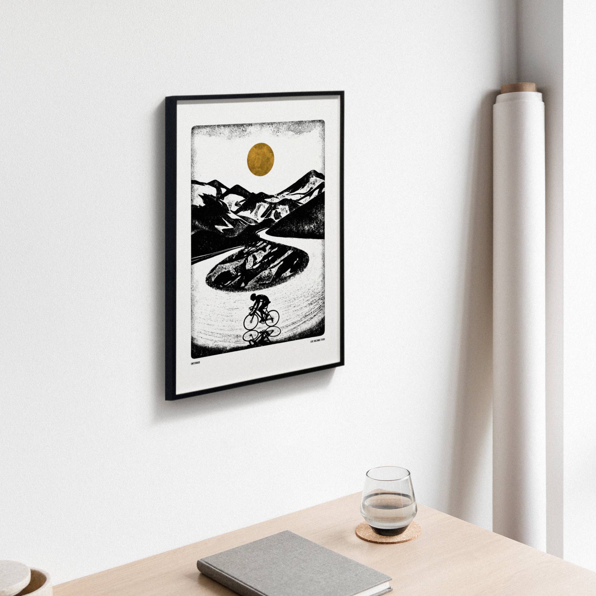Switchback Cycling Print