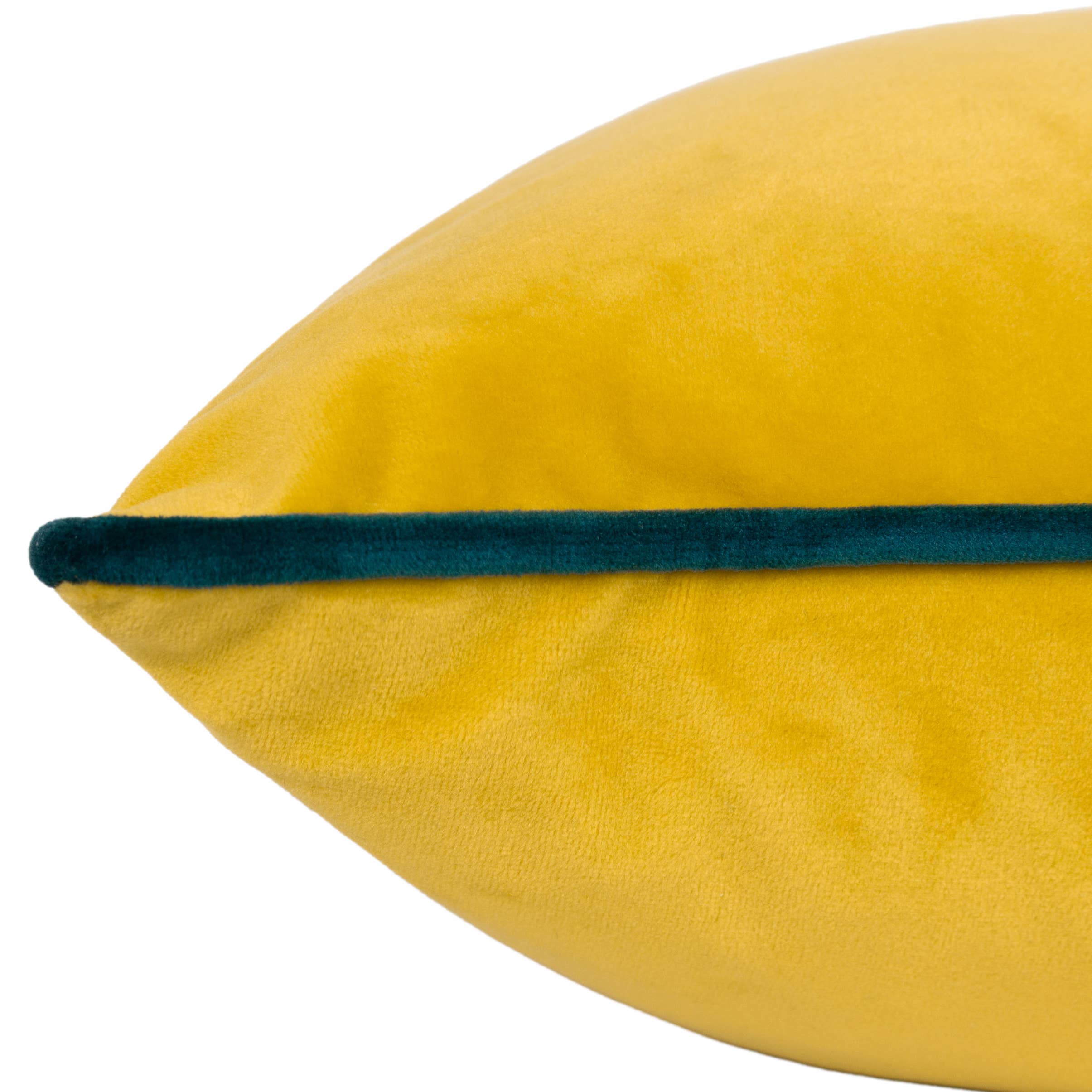 Meridian Velvet Cushion Cylon/Teal
