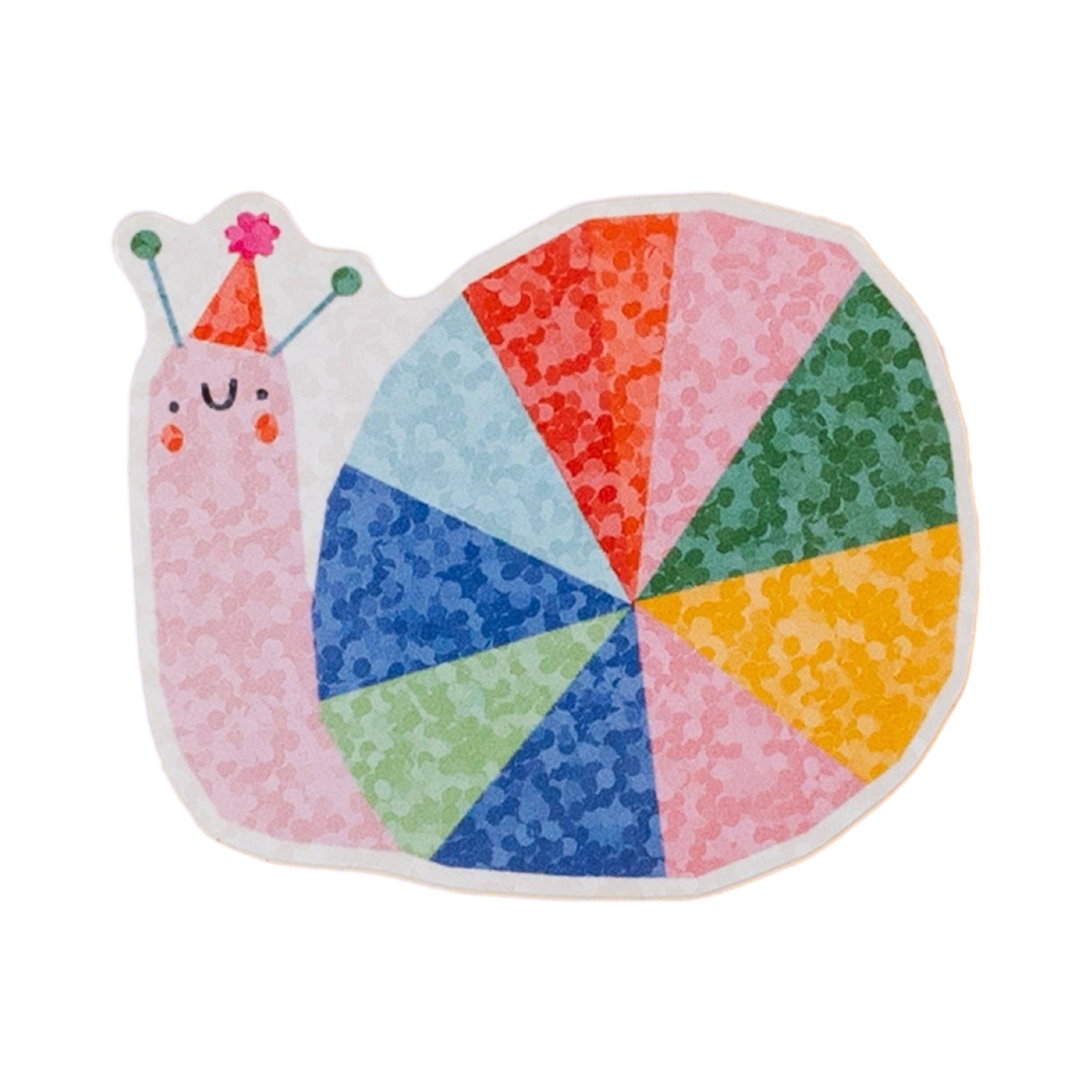 Rainbow Snail Sticker