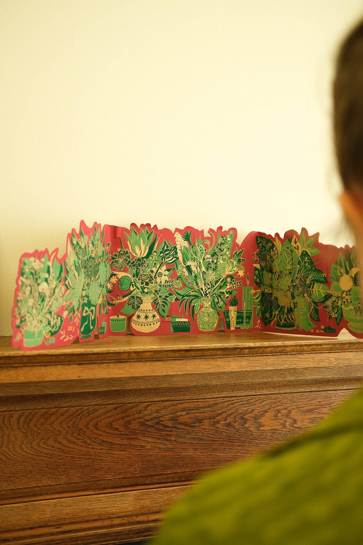 Winter Floral Advent Calendar