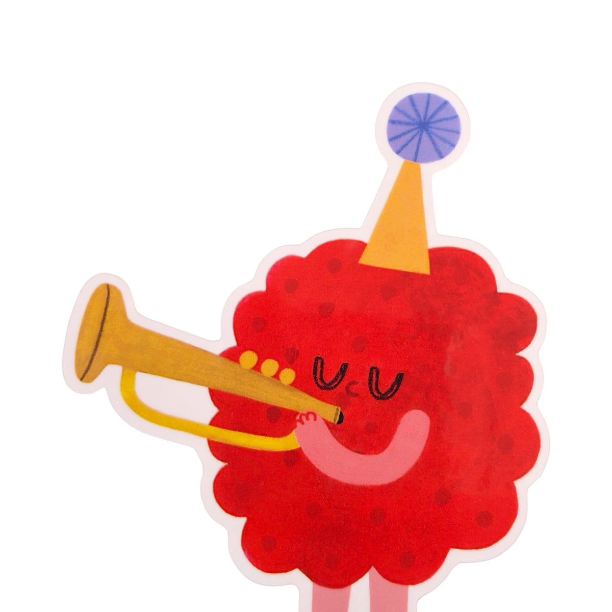 Party Raspberry Sticker