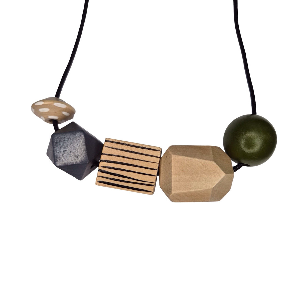 Forest Chunky Bamboo Necklace