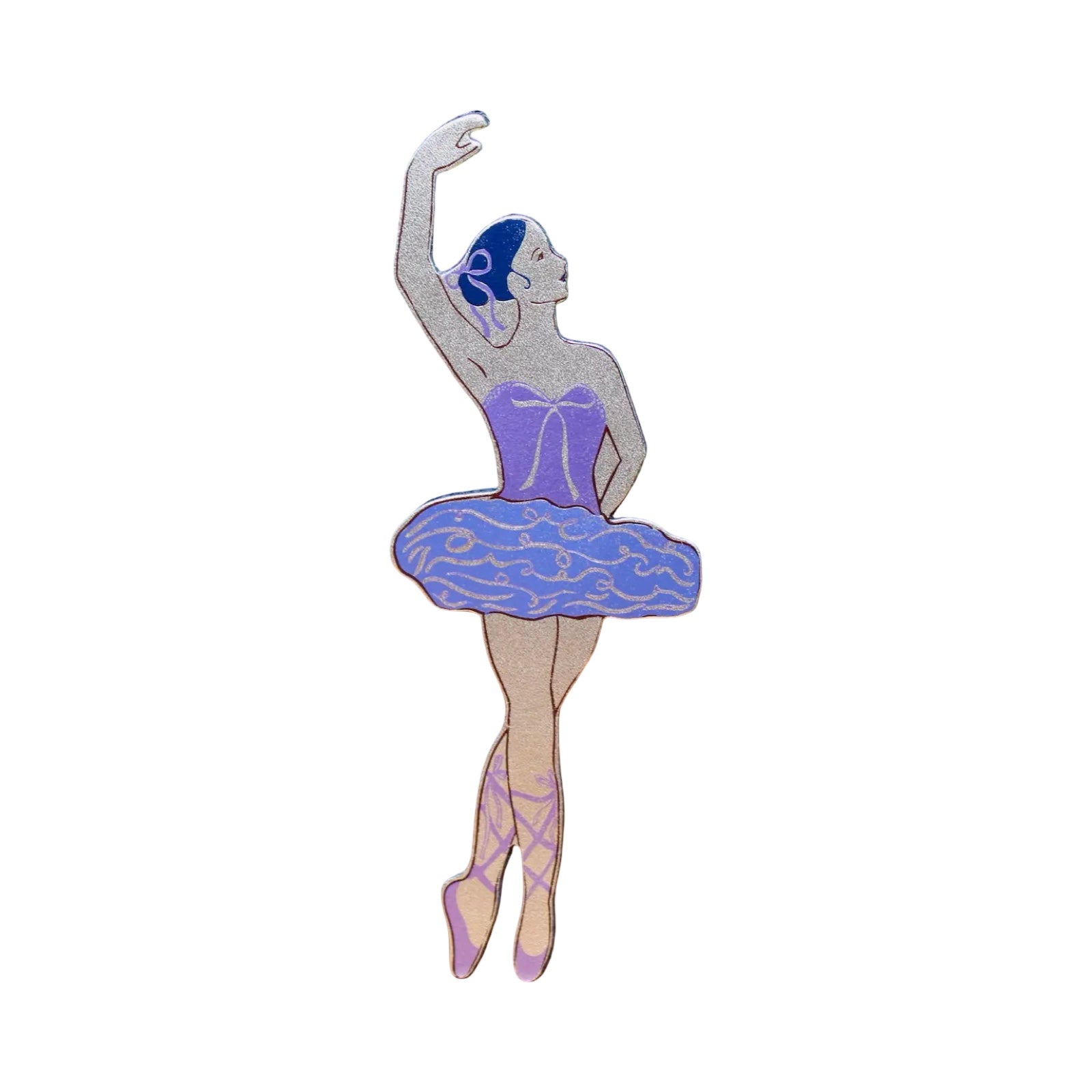 Ballerina Leather Bookmark