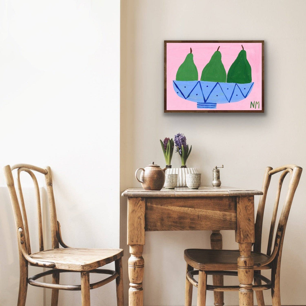Three Pears Mini Print