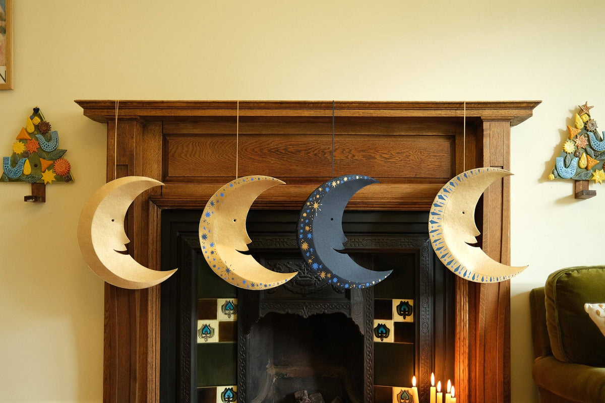 Shimmering Moon Decoration Large