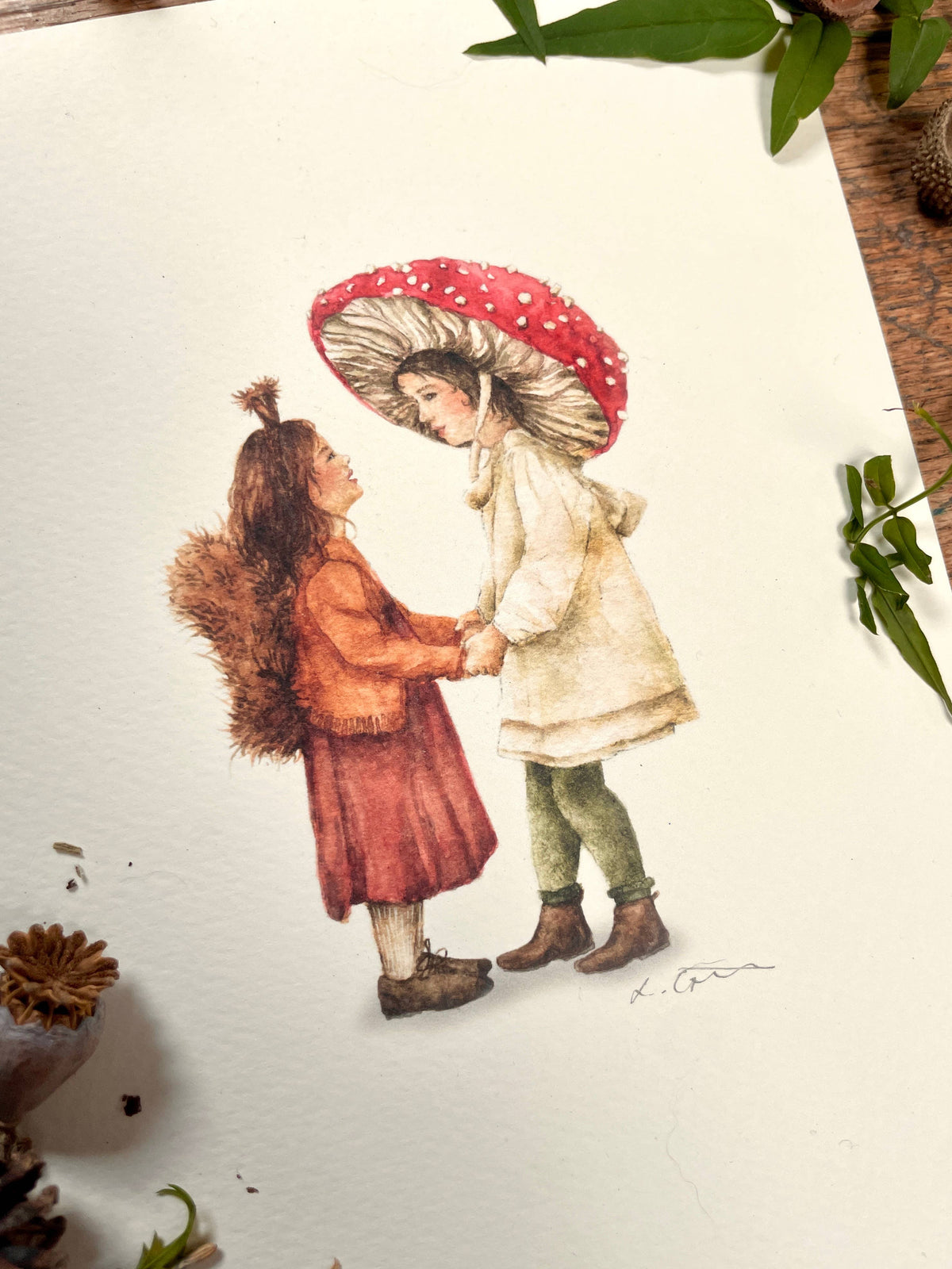 Woodland Dreamers Mini Print