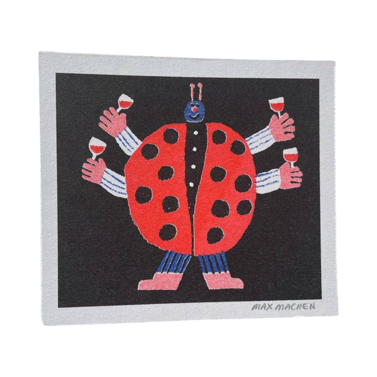 Little Boozy Ladybird Mini Print