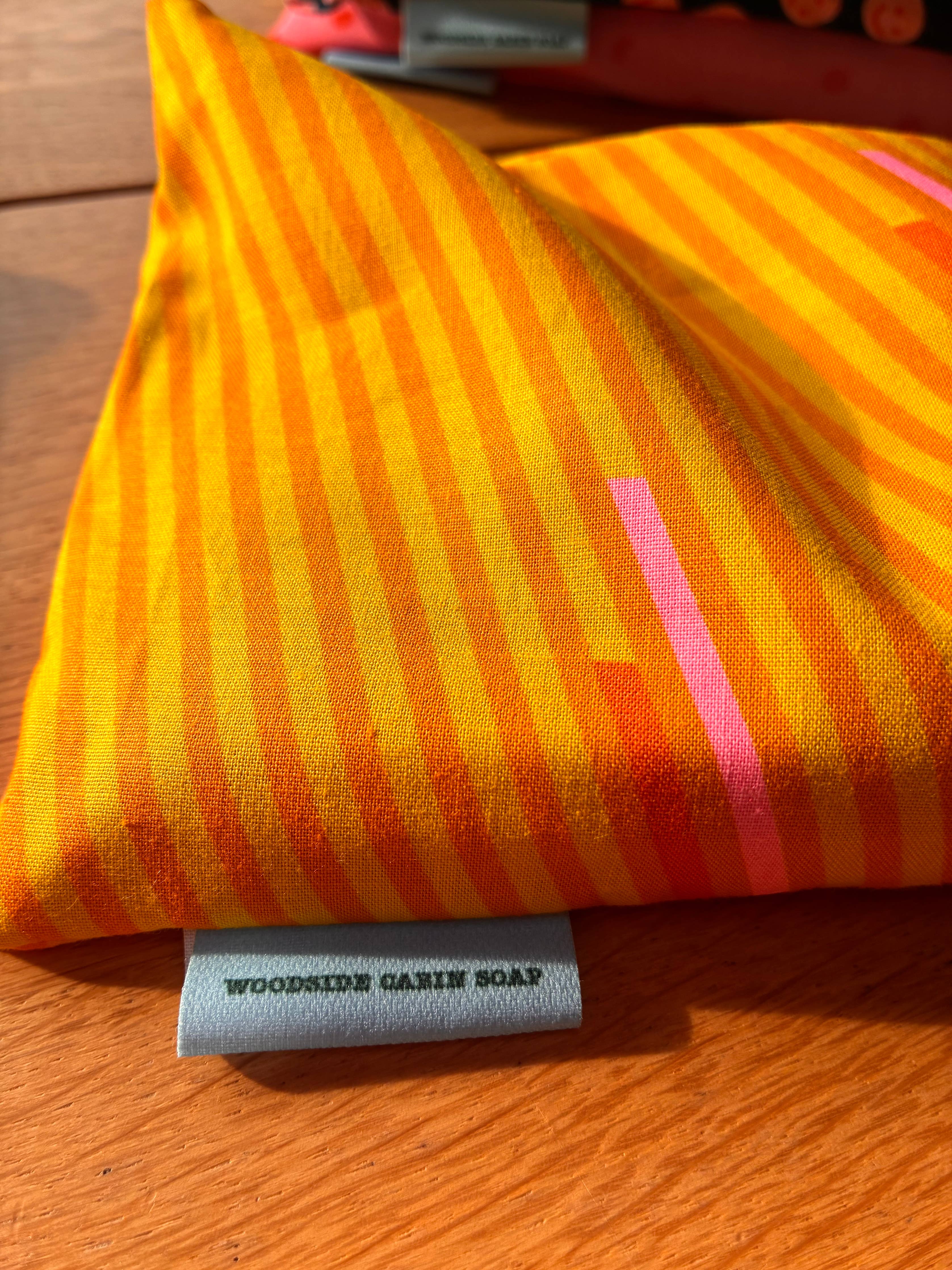 Yellow Geometric Lavender Eye Pillow