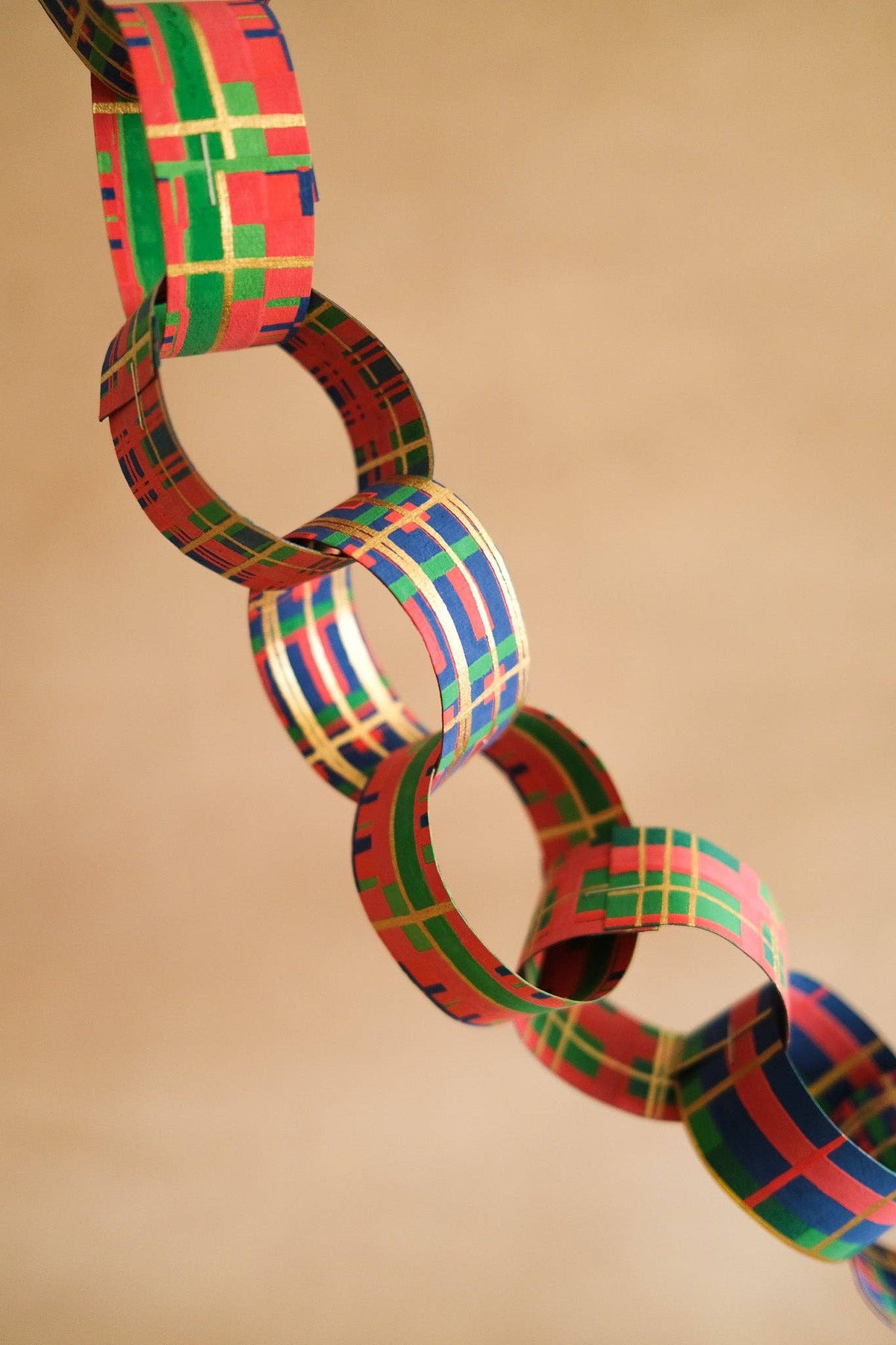Tartan Paper Chain Kit