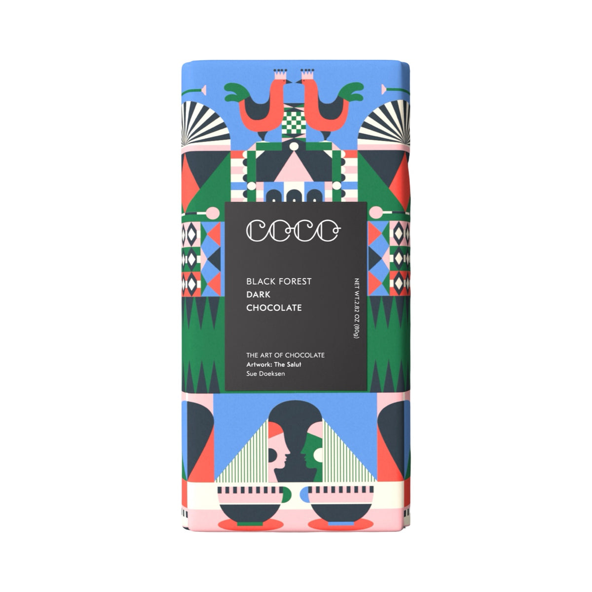 Black Forest Dark Chocolate Bar