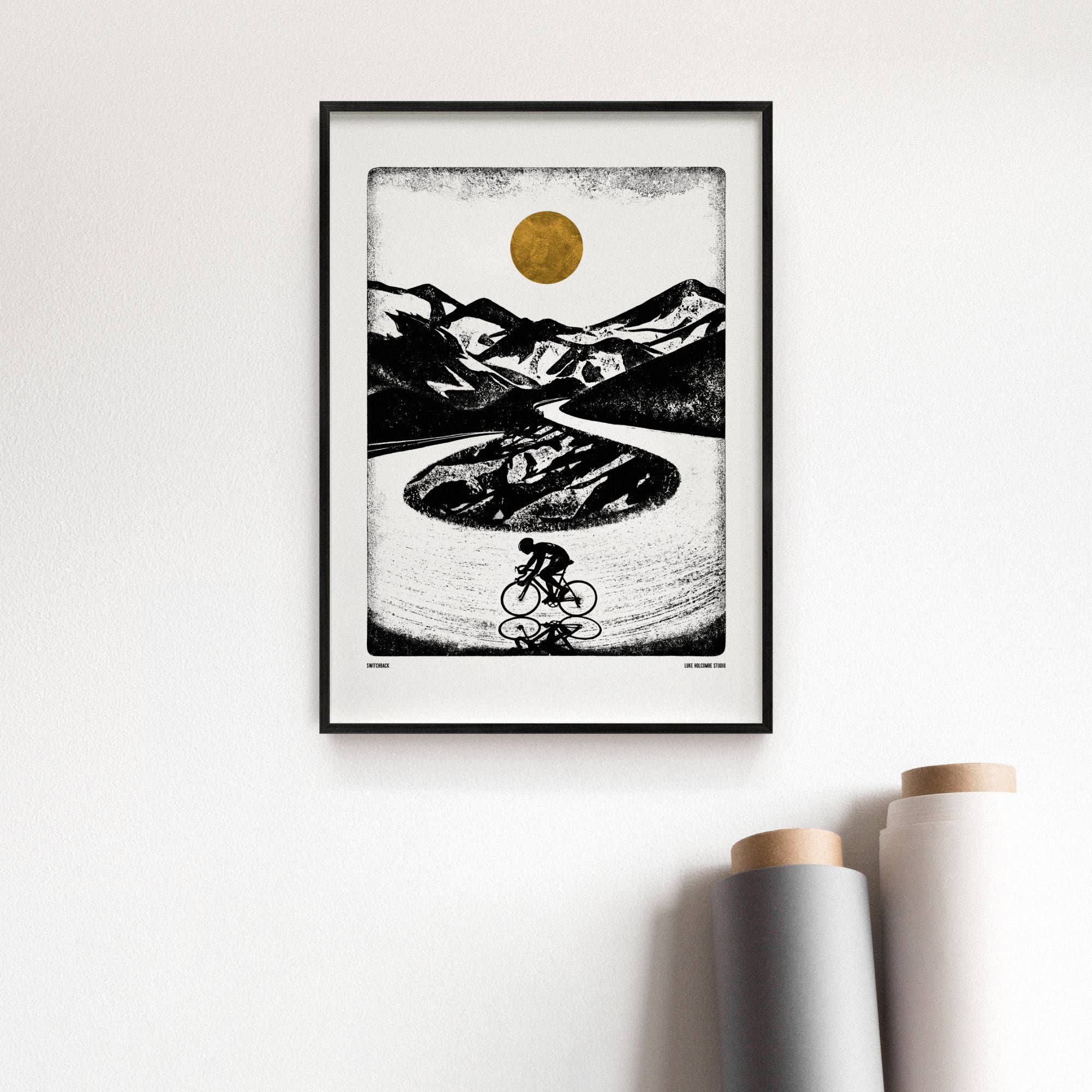Switchback Cycling Print