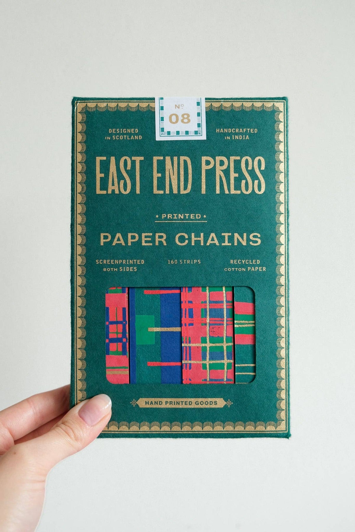 Tartan Paper Chain Kit