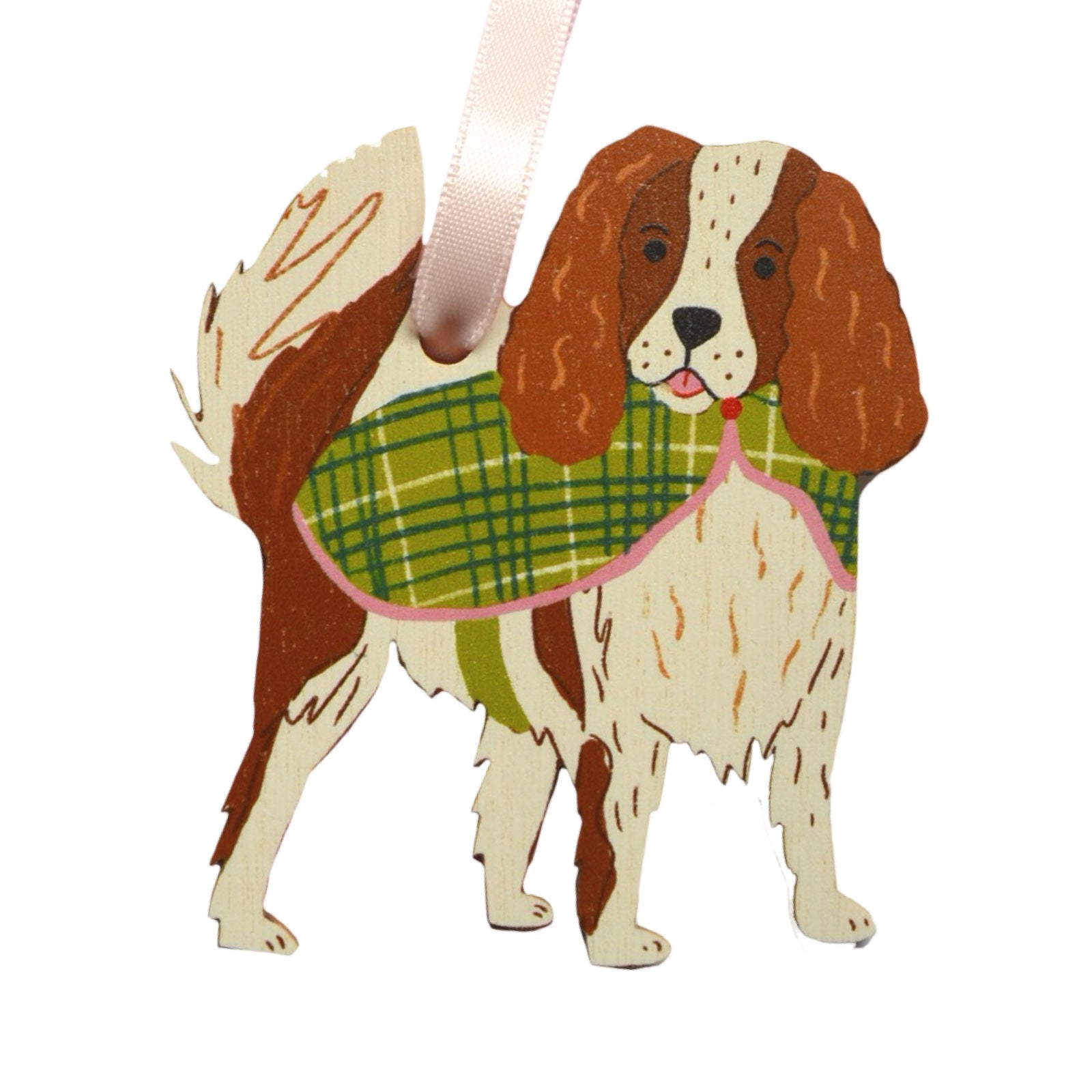 King Charles Spaniel Wooden Decoration