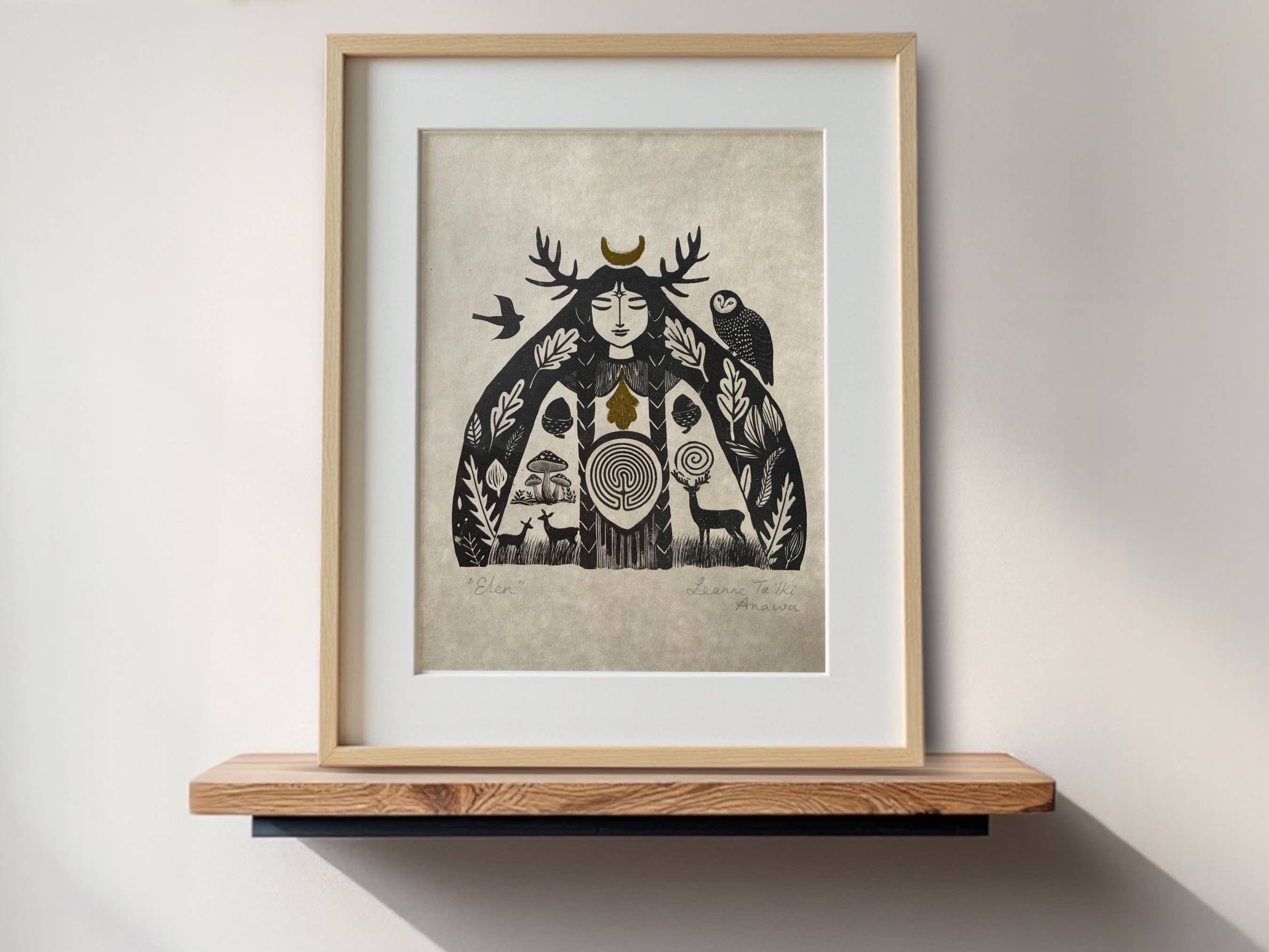 Elen of the Ways Folk Print