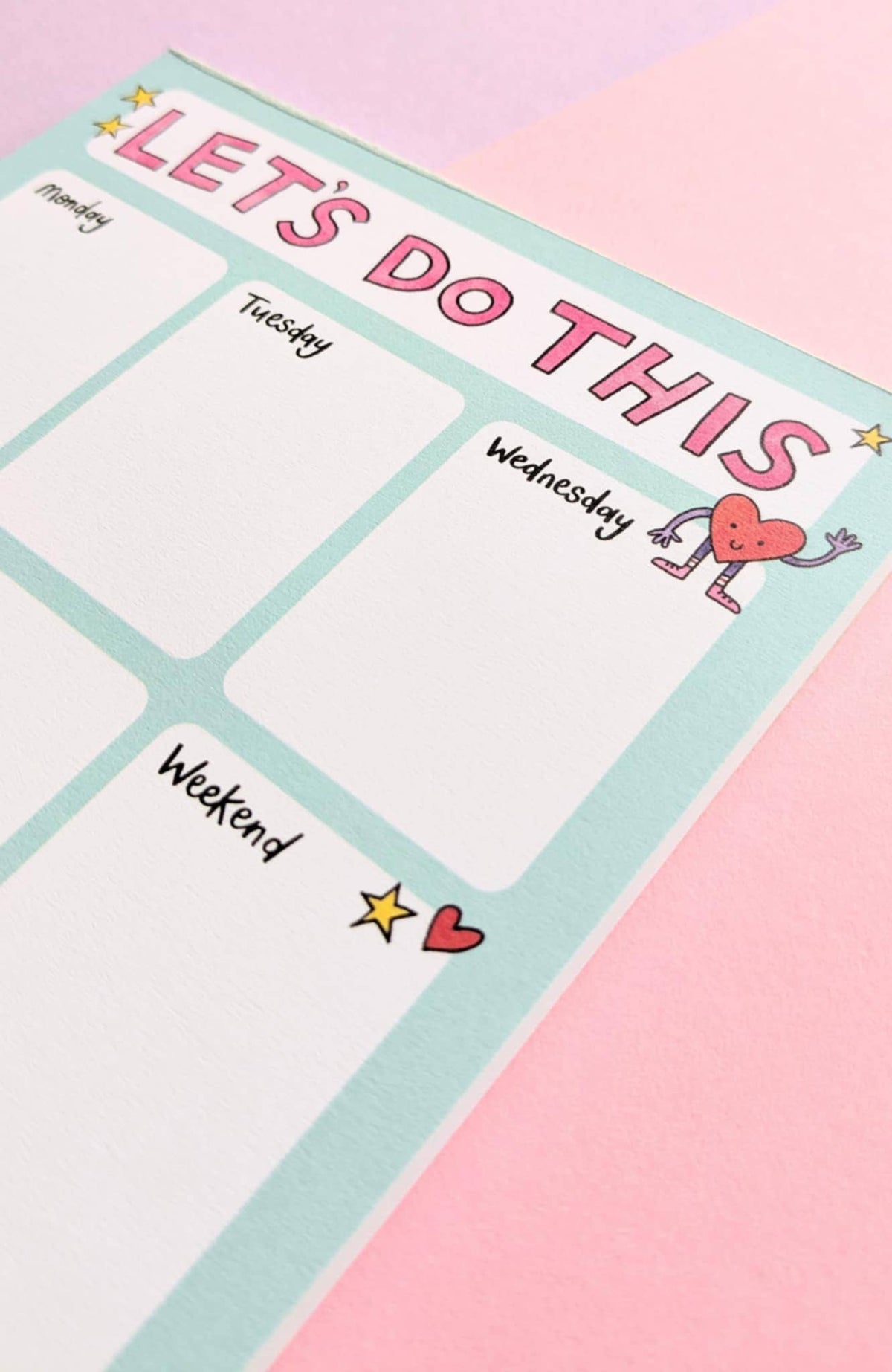 Weekly Planner Notepad