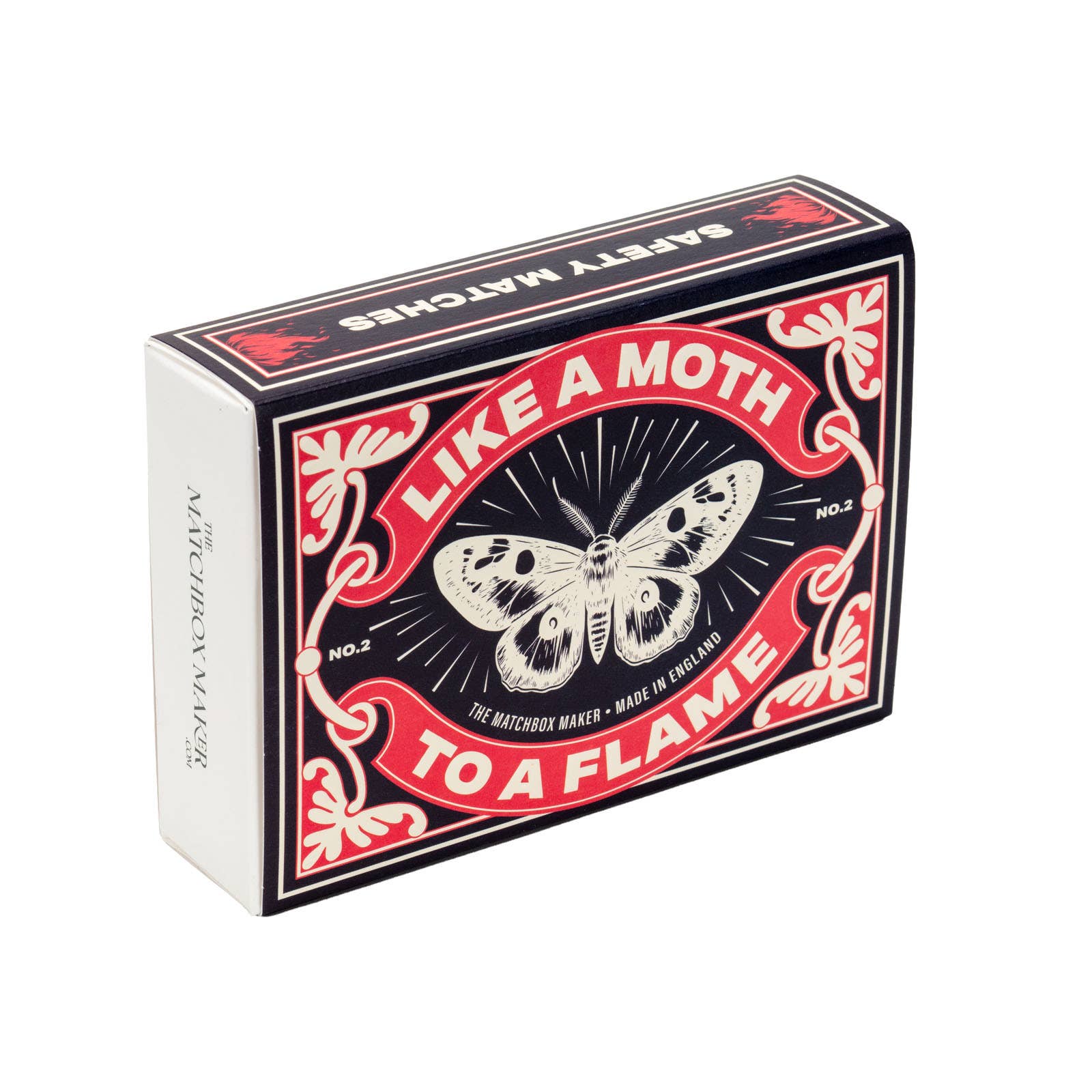 Moth To A Flame Matchbox