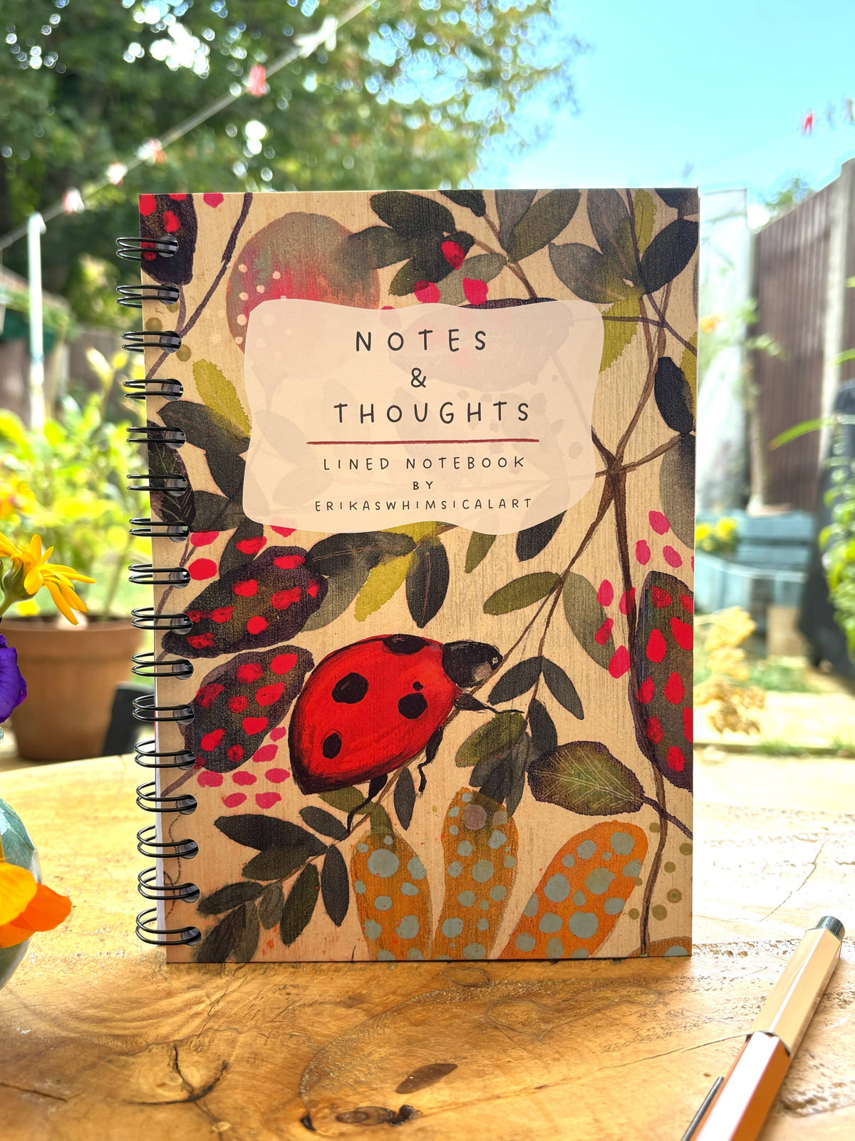 Notes and Thoughts Wire Bound Notebook