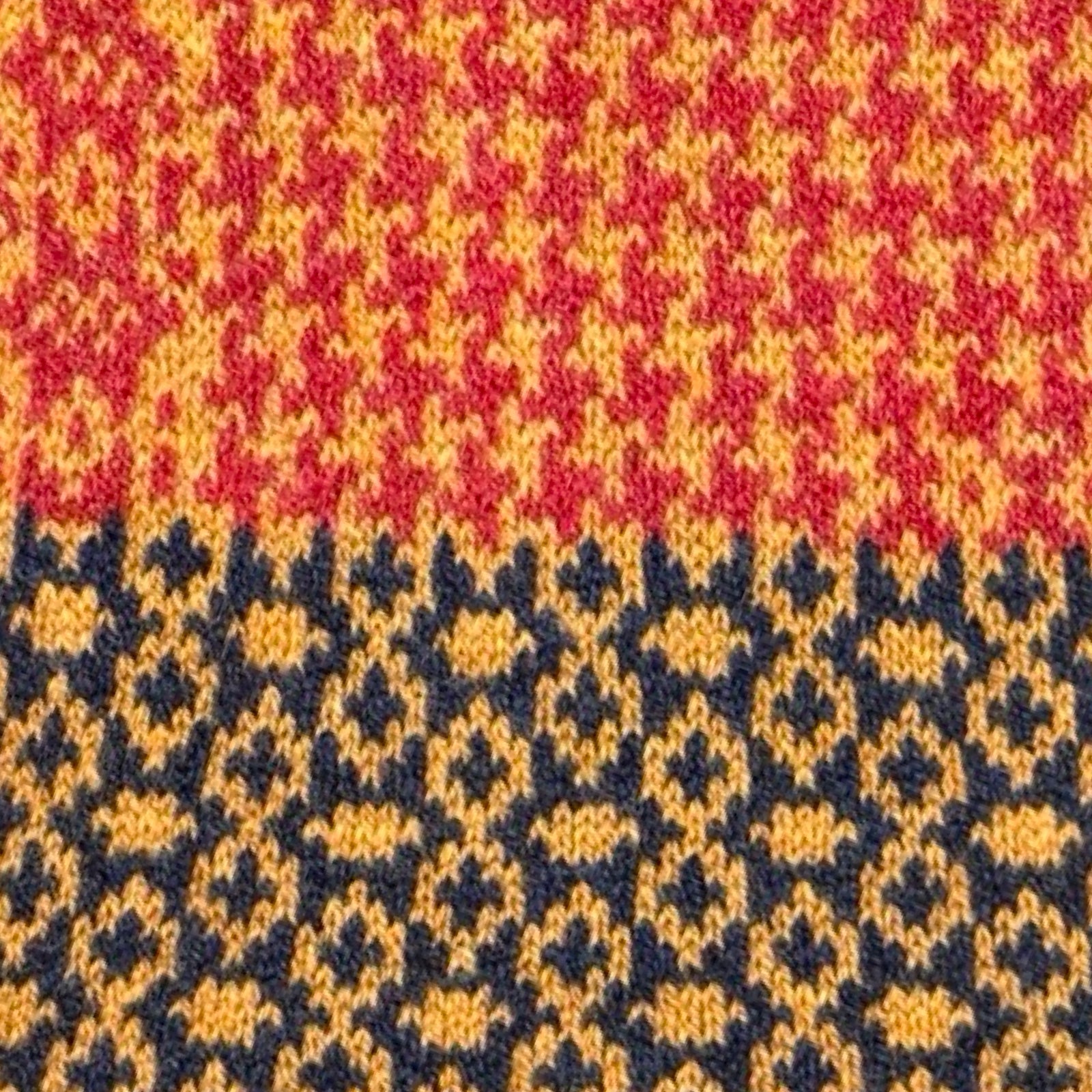 Rust Wooplaw Lambswool Scarf