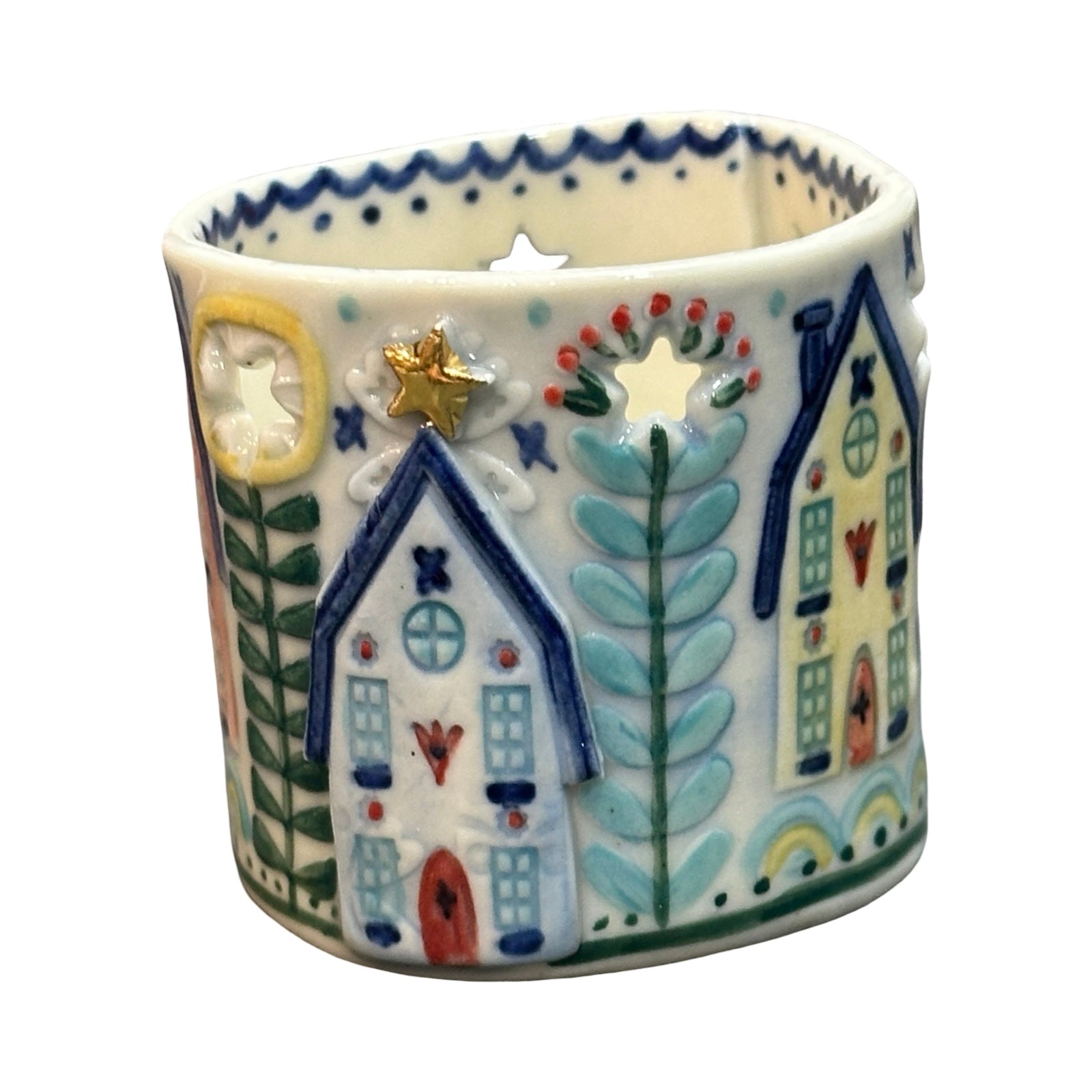 Home Porcelain Tea Light Holder