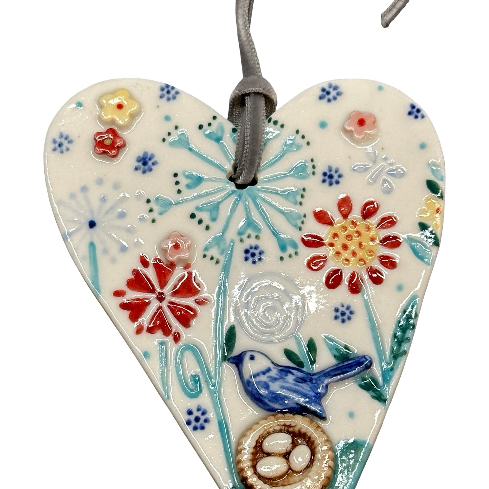 Garden Porcelain Heart