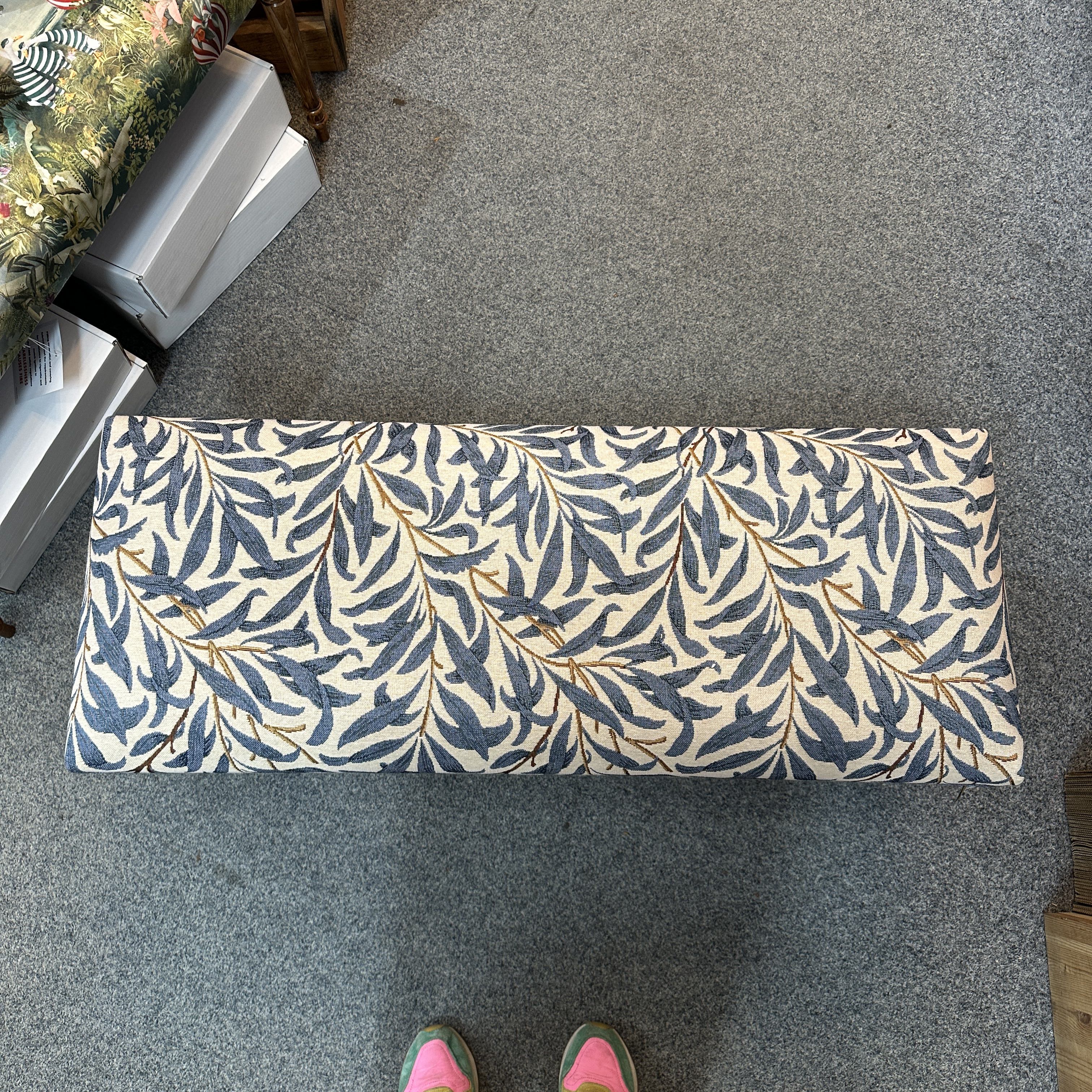 Willow Bough Denim Blue Bench