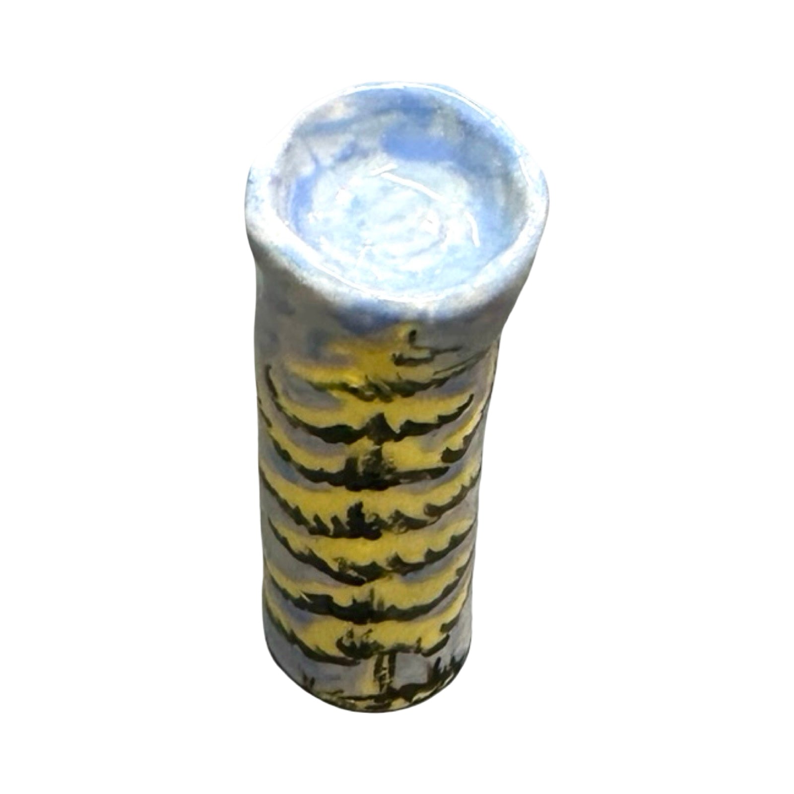 Winter Tree Candlestick
