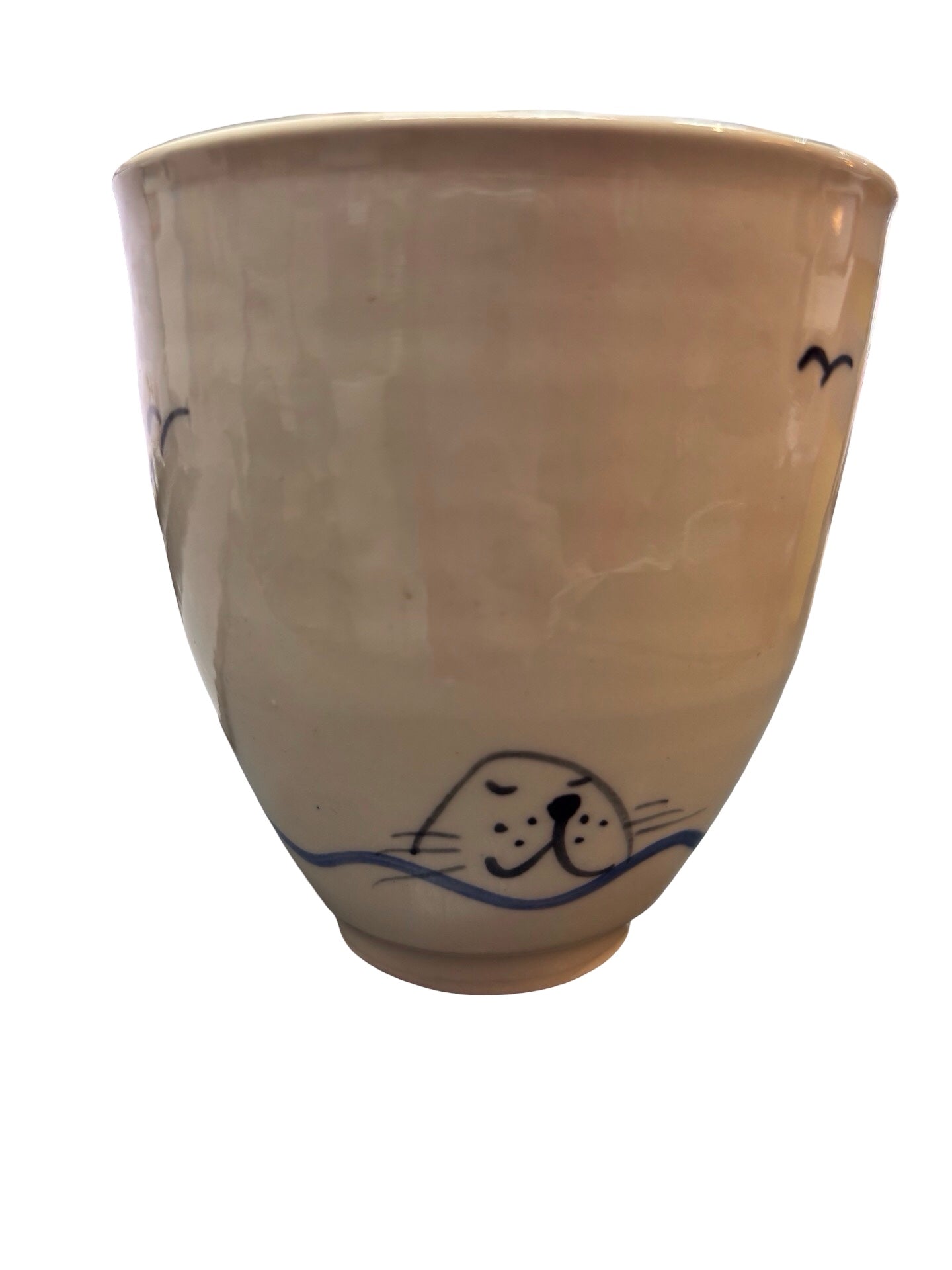 Swimmer Ceramic Beaker Light Green