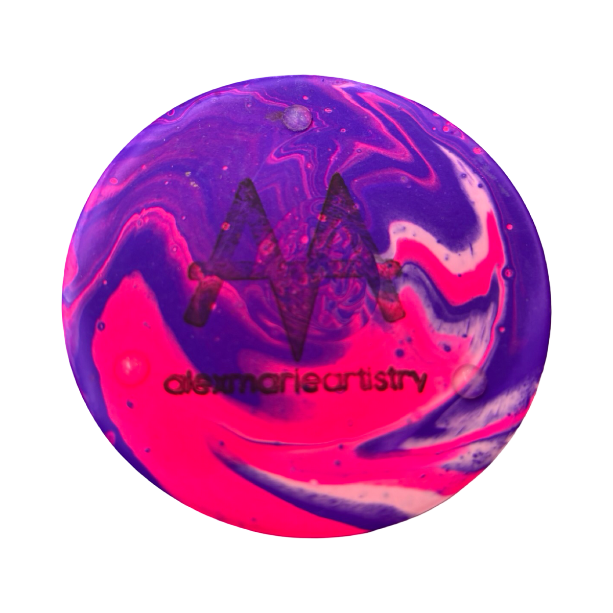 Pink and Purple Fusion Mini Pot