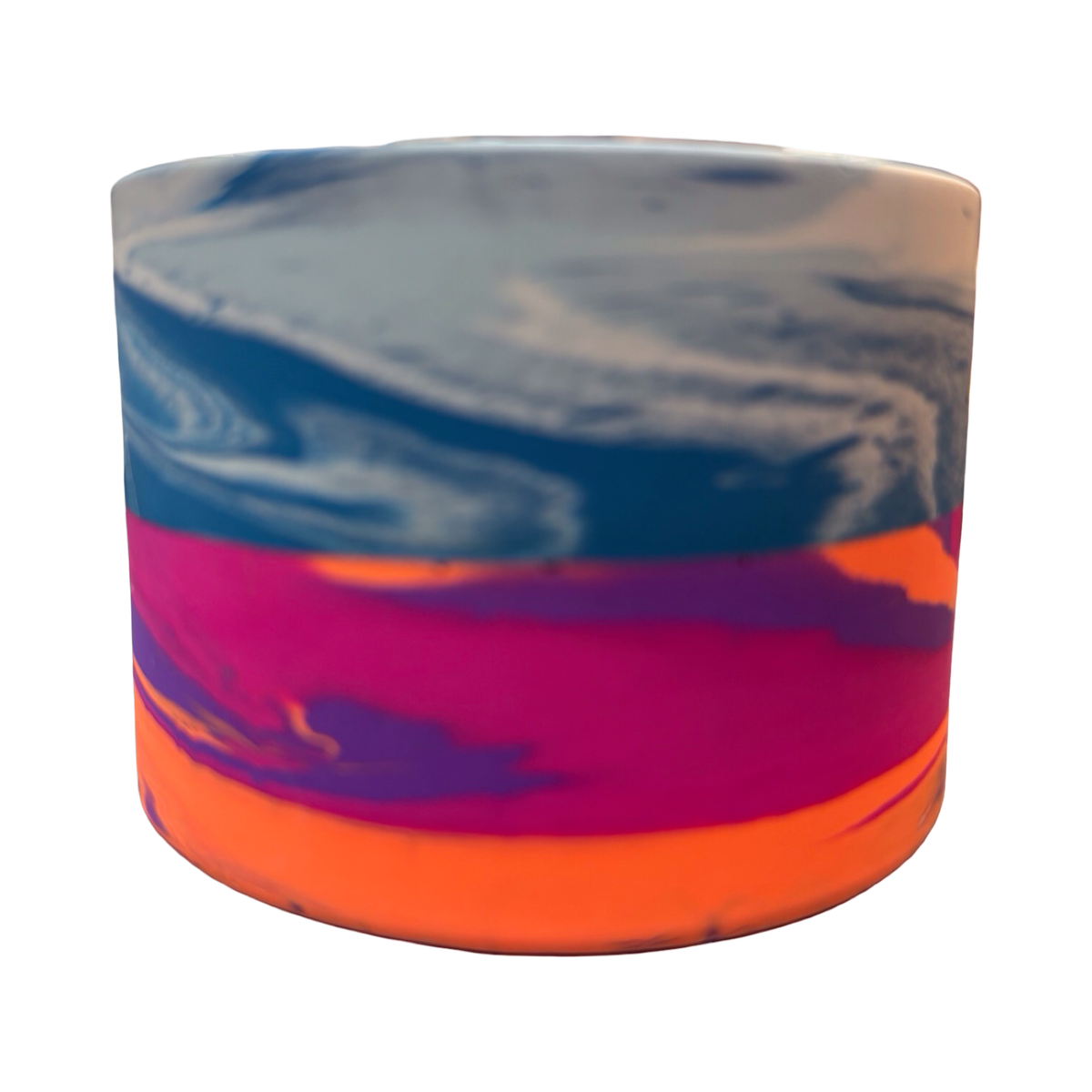 Pink and Blue Fusion Mini Pot