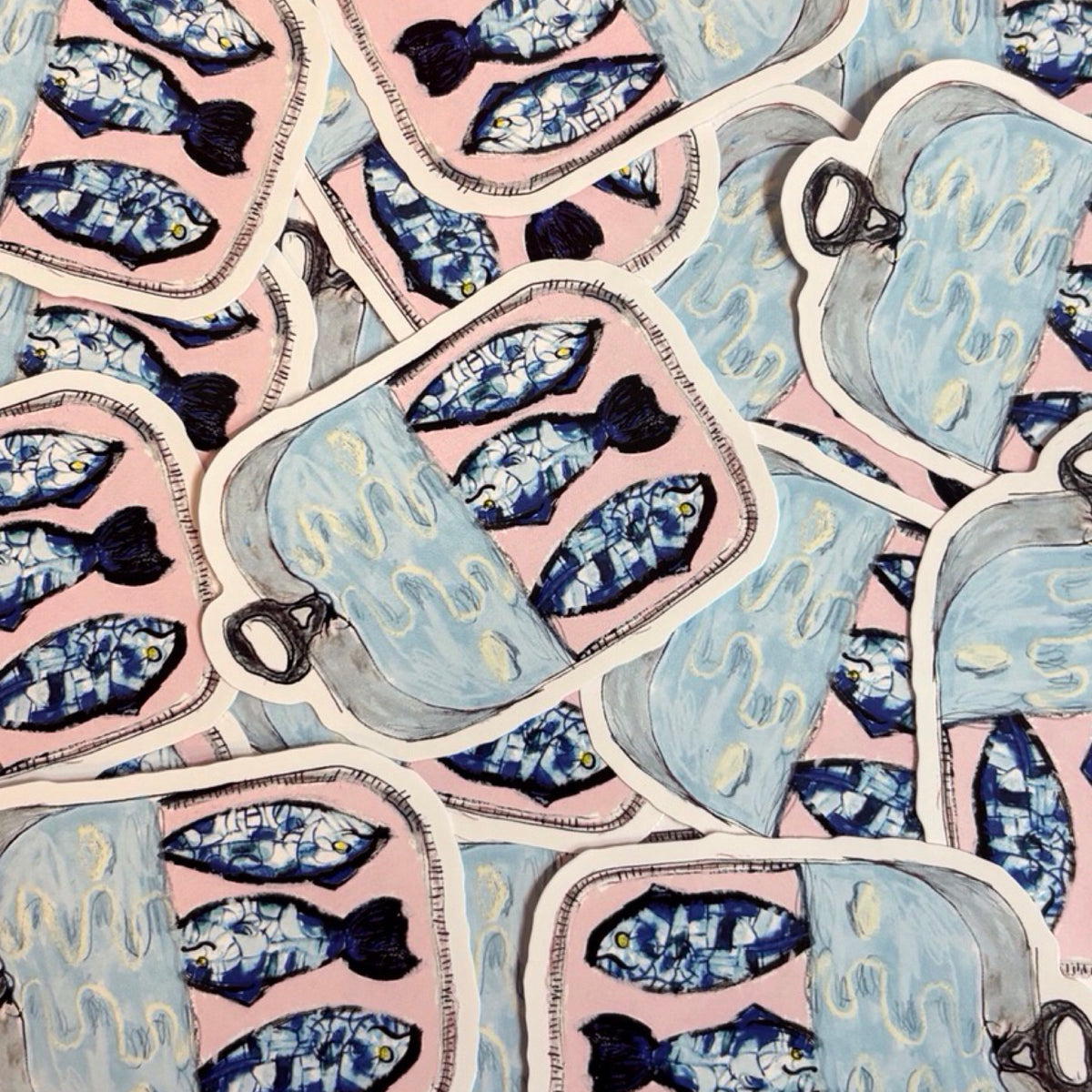 Sardine Tin Sticker