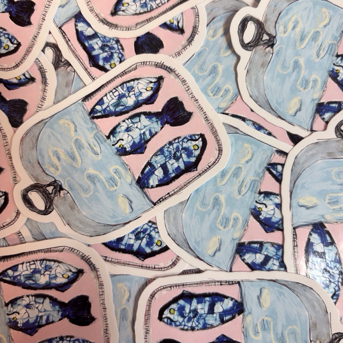 Sardine Tin Sticker
